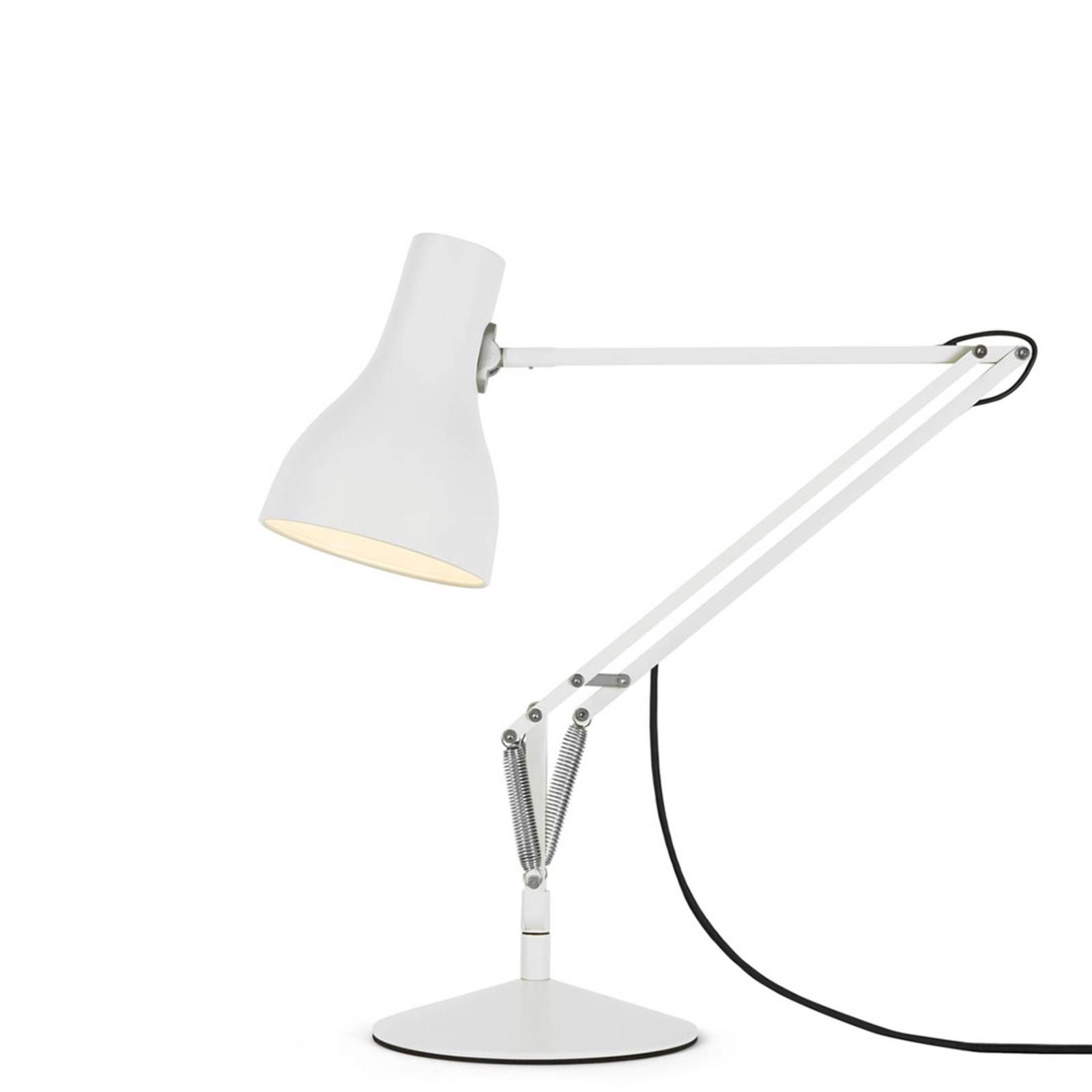 Anglepoise Type 75 lampa stołowa biel alpejska