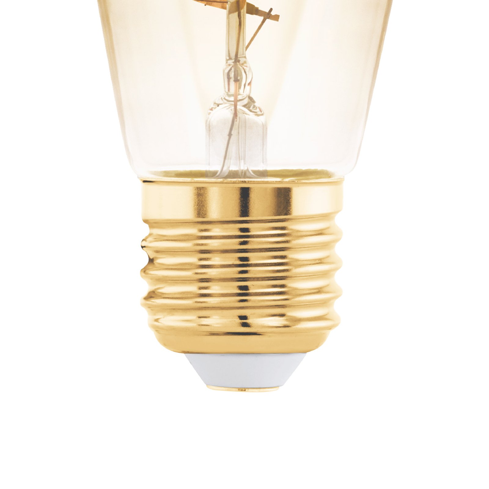 LED-Lampe E27 4W ST48 2.000K Filament amber dim
