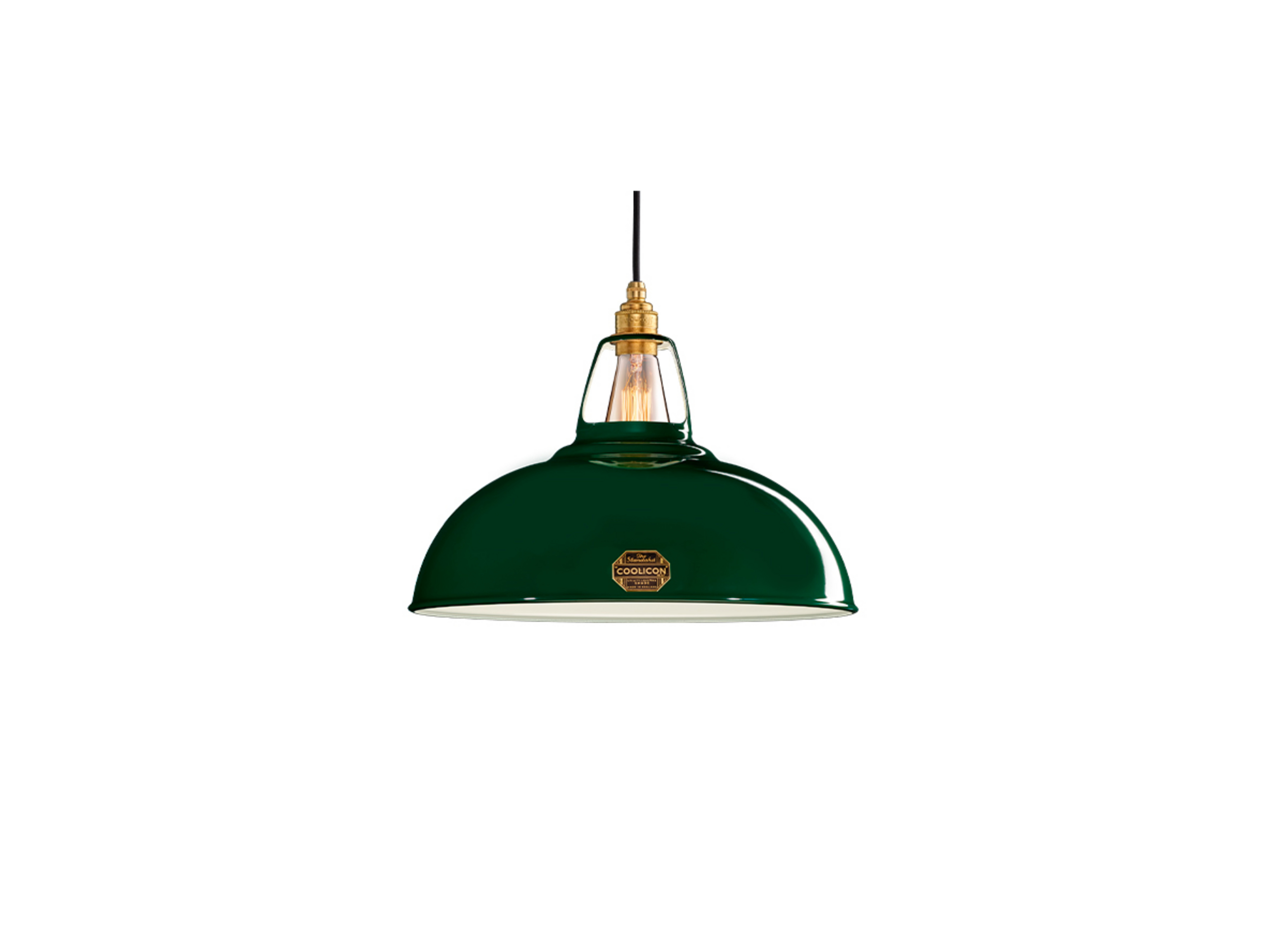 Large 1933 Design Pendelleuchte Original Green - Coolicon