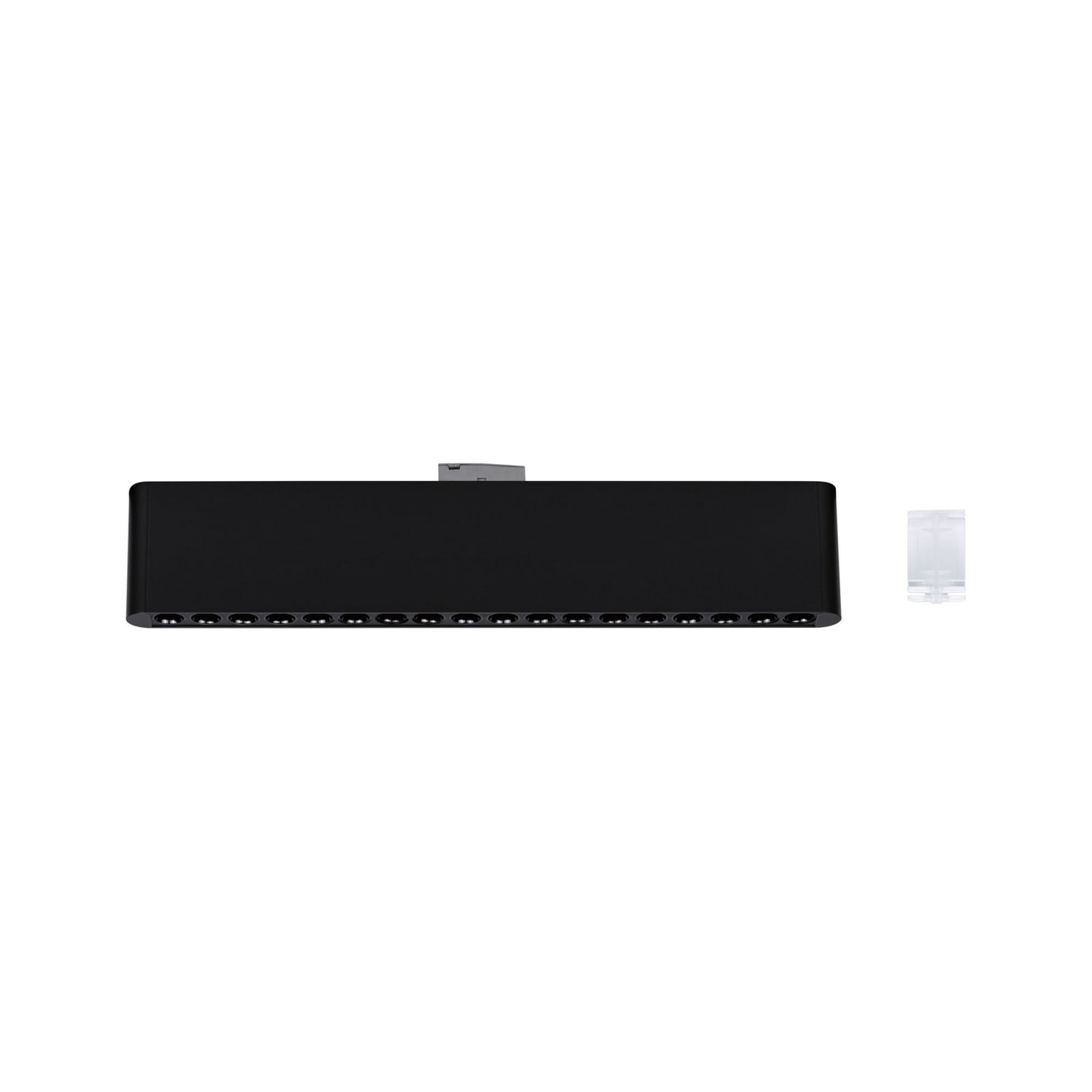 Paulmann URail LED-železniška svetilka Zelos, črna, 3.000 K, 37 cm