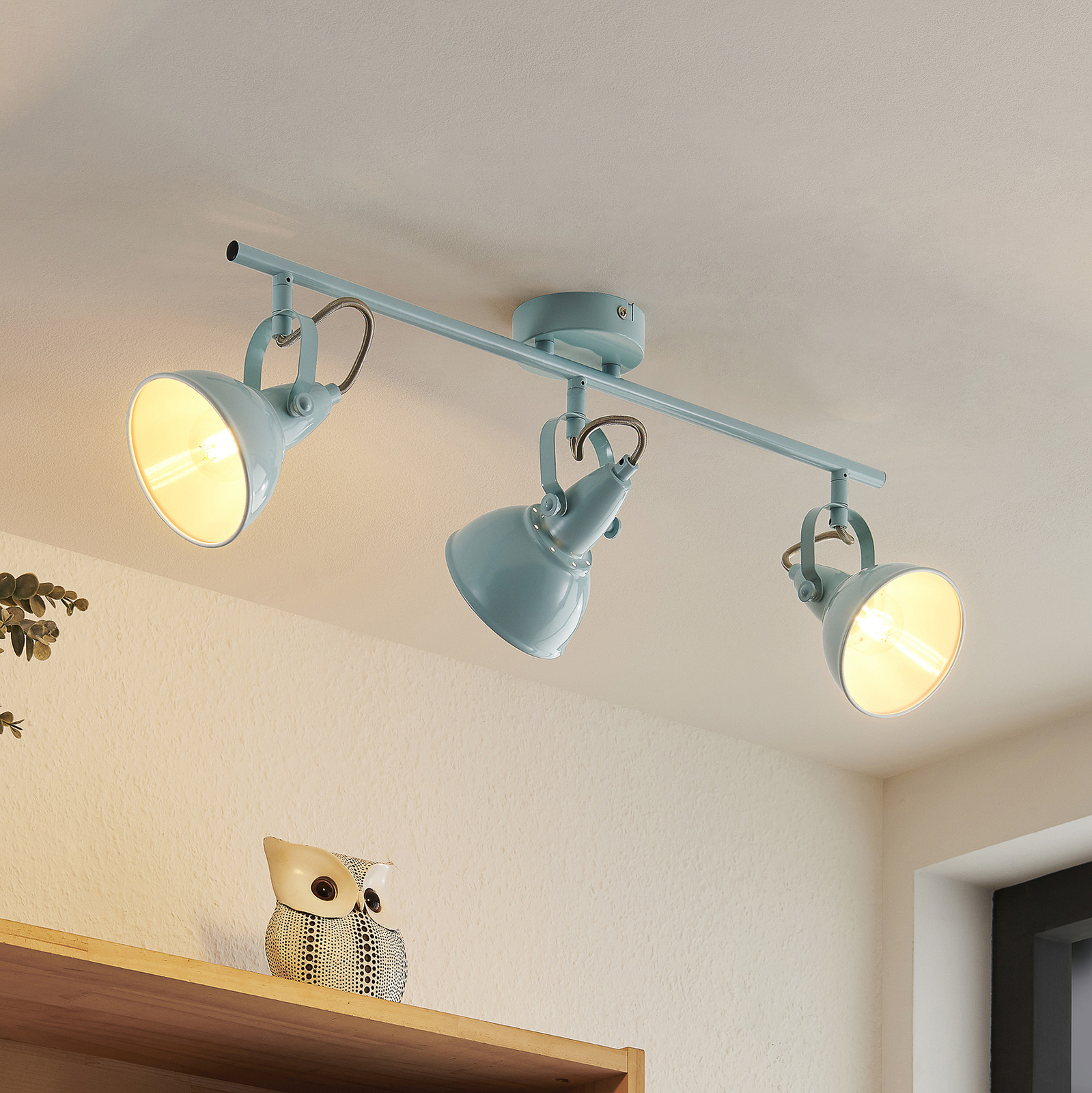 Lindby Saidimo foco de techo inclinable, 3 luces