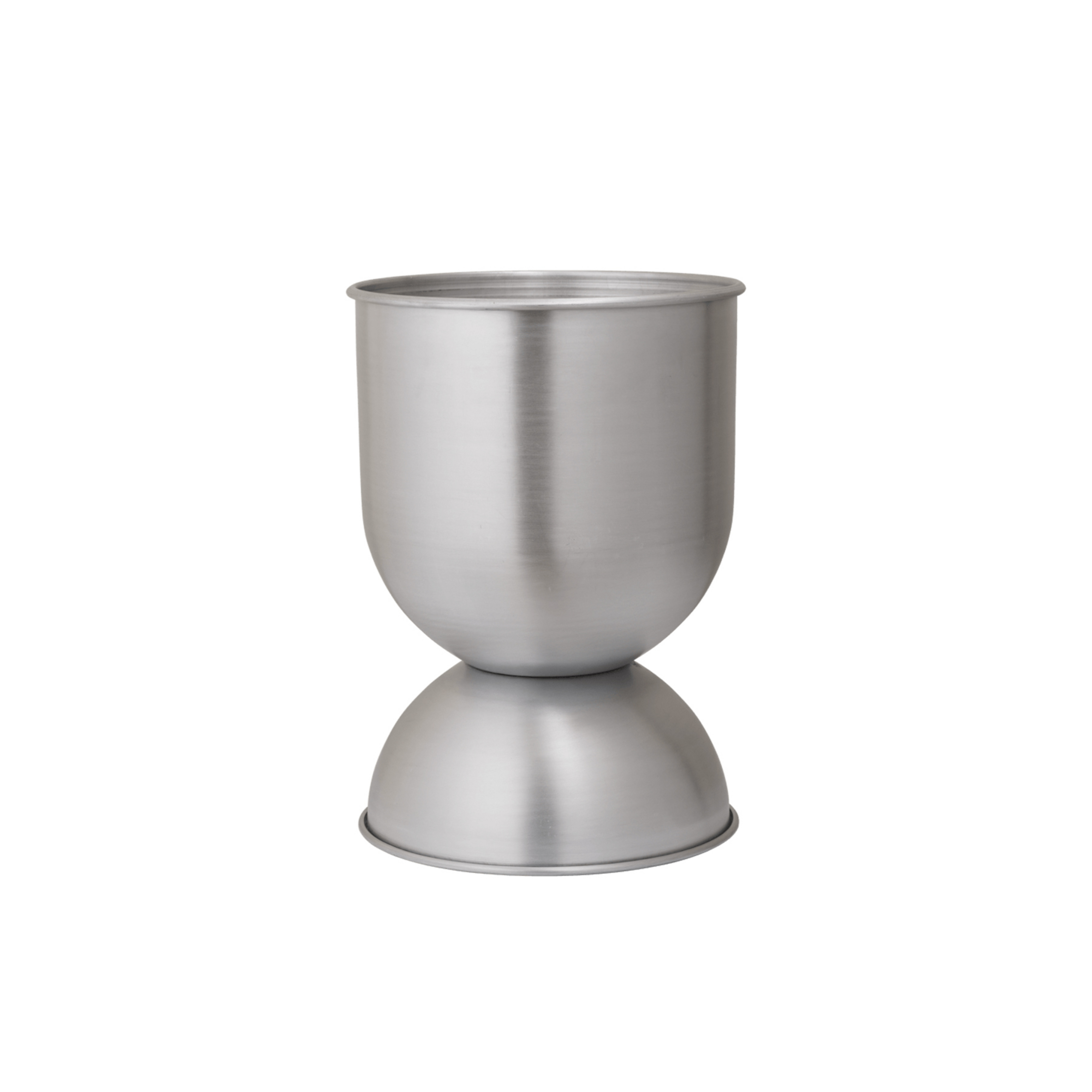 HOURGLASS Pflanztopf, Aluminium, Höhe 43 cm - ferm LIVING