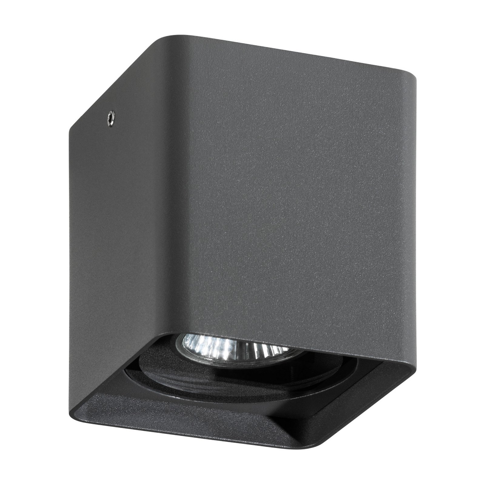 Lampa sufitowa zewnętrzna 5055, grafitowa, 10 cm, metalowa, IP54, GU10 Lampa sufitowa zewnętrzna 5055, grafitowa, 10 cm, metalowa, IP54, GU10