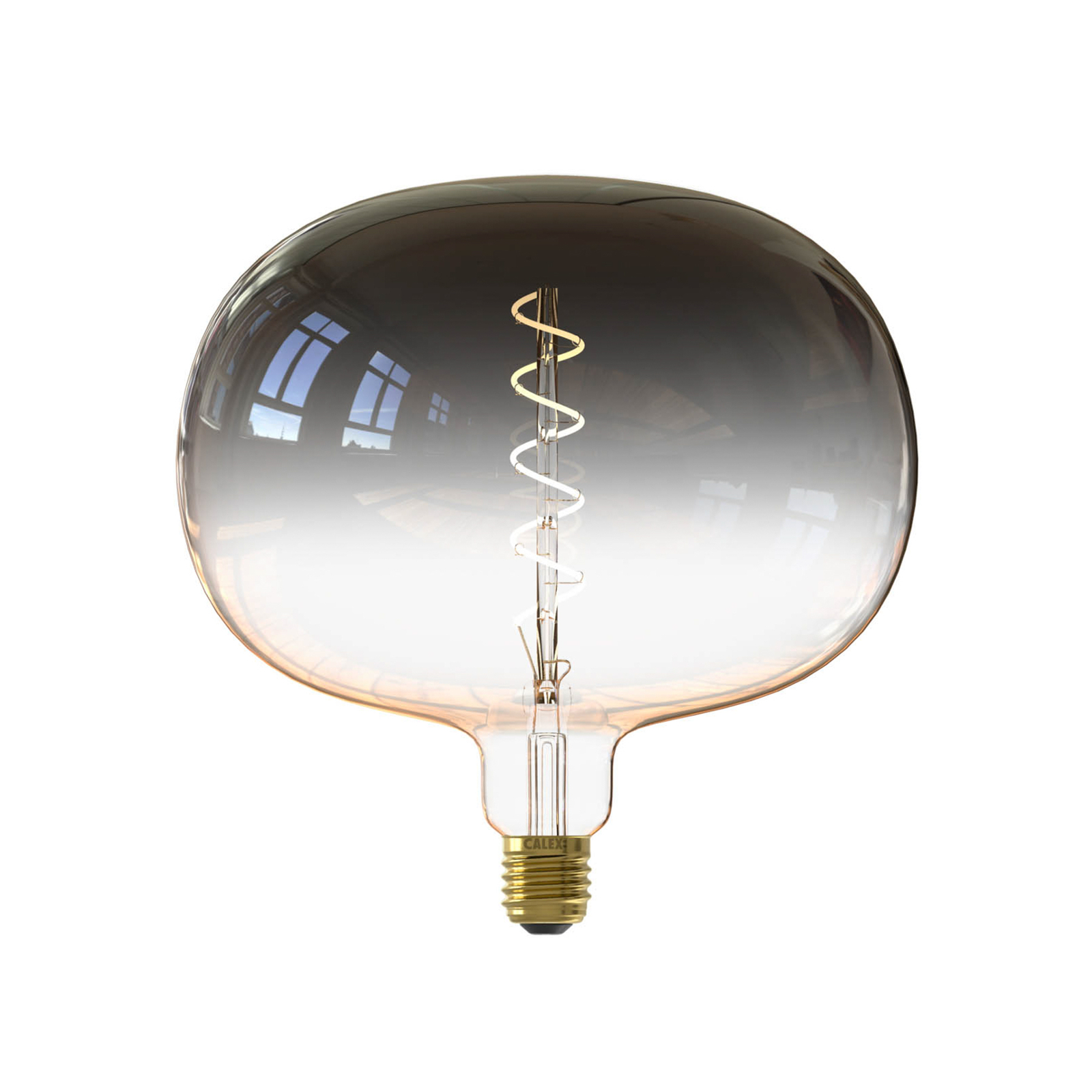 Calex Boden LED-globe E27 5W filament dimbar grå