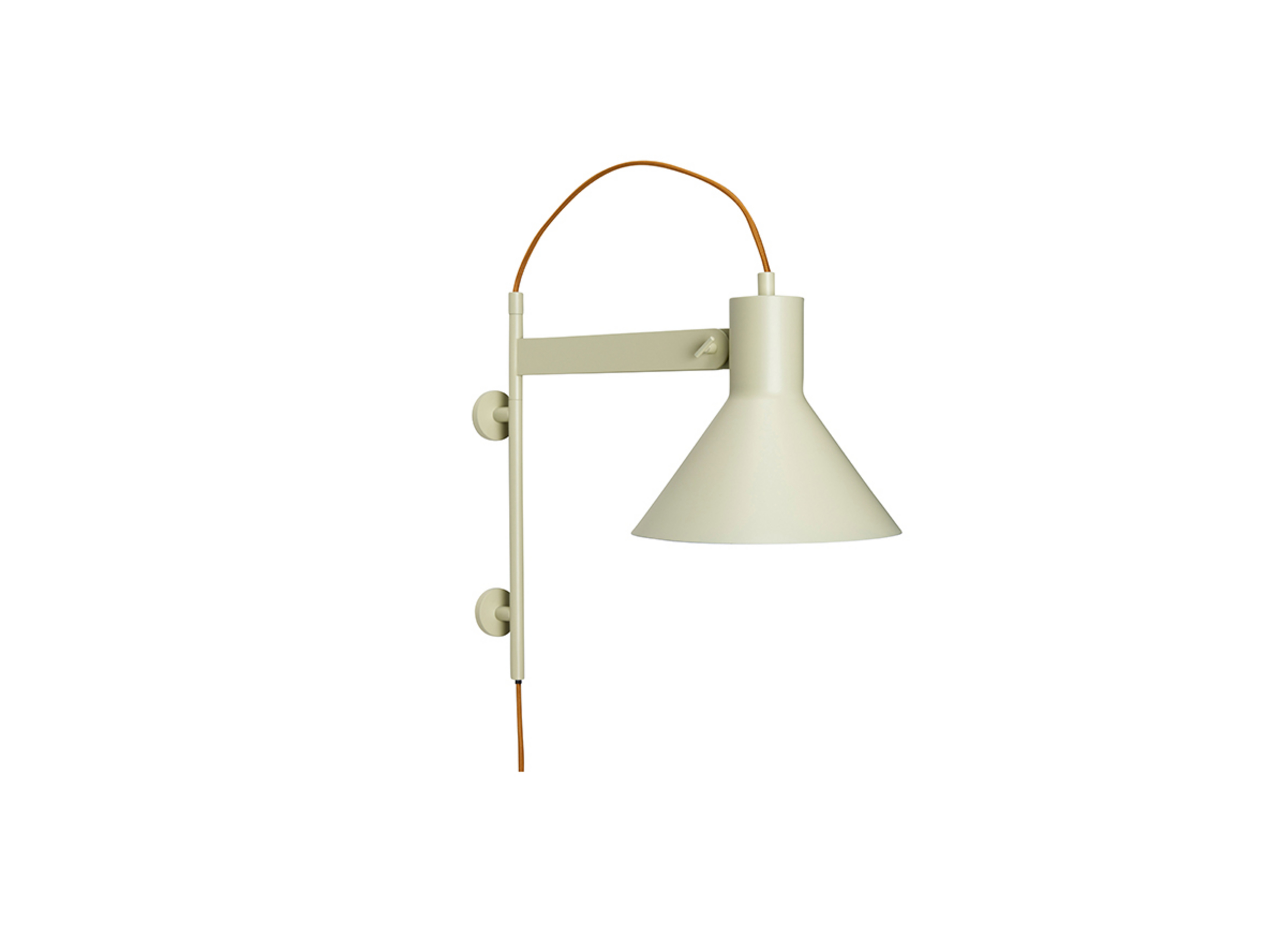 Studio Wall Lamp Light Green - Hübsch