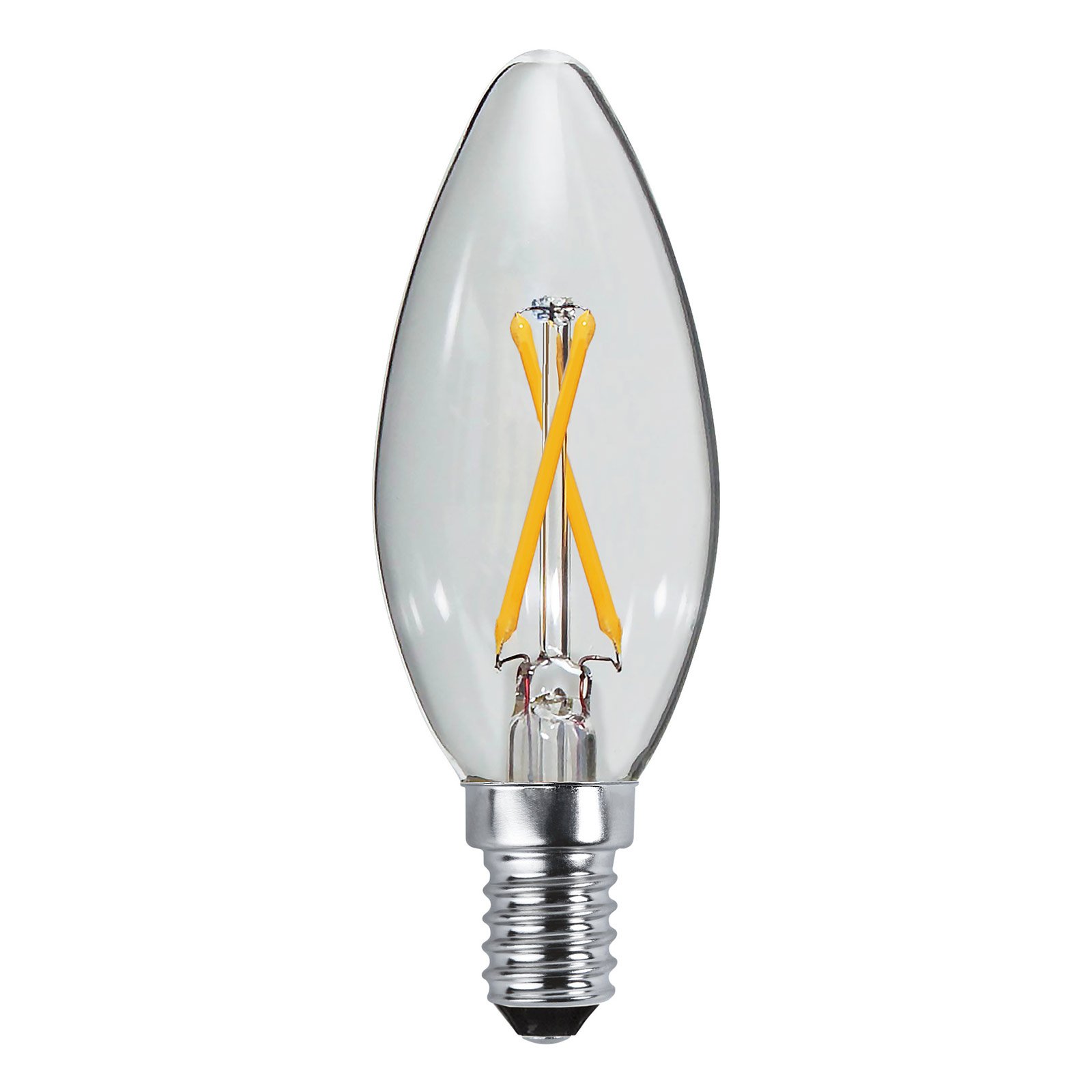 Candle LED bulb E14 B35 2W 2,700K filament 250lm