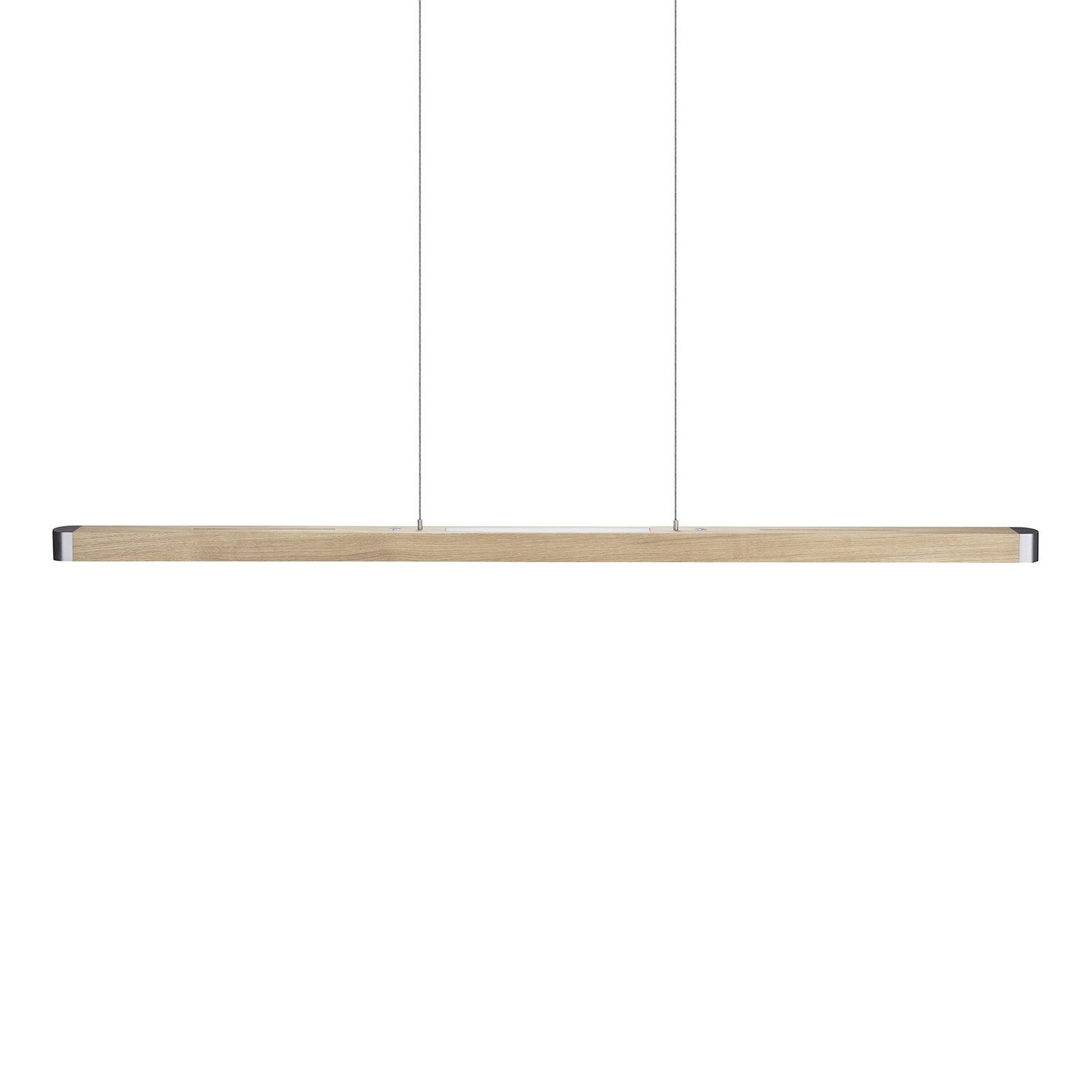 HerzBlut Novelie lampă susp. LED stejar rustic nat