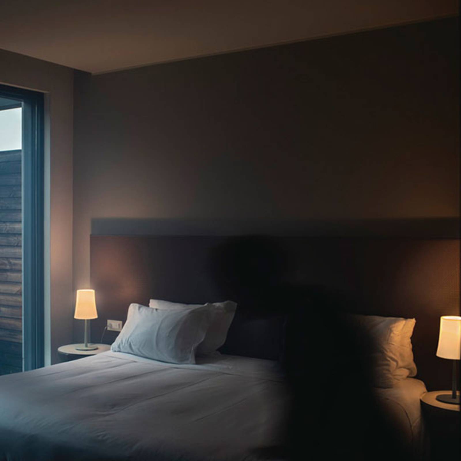 Foscarini Birdie Easy lampa stołowa zielona