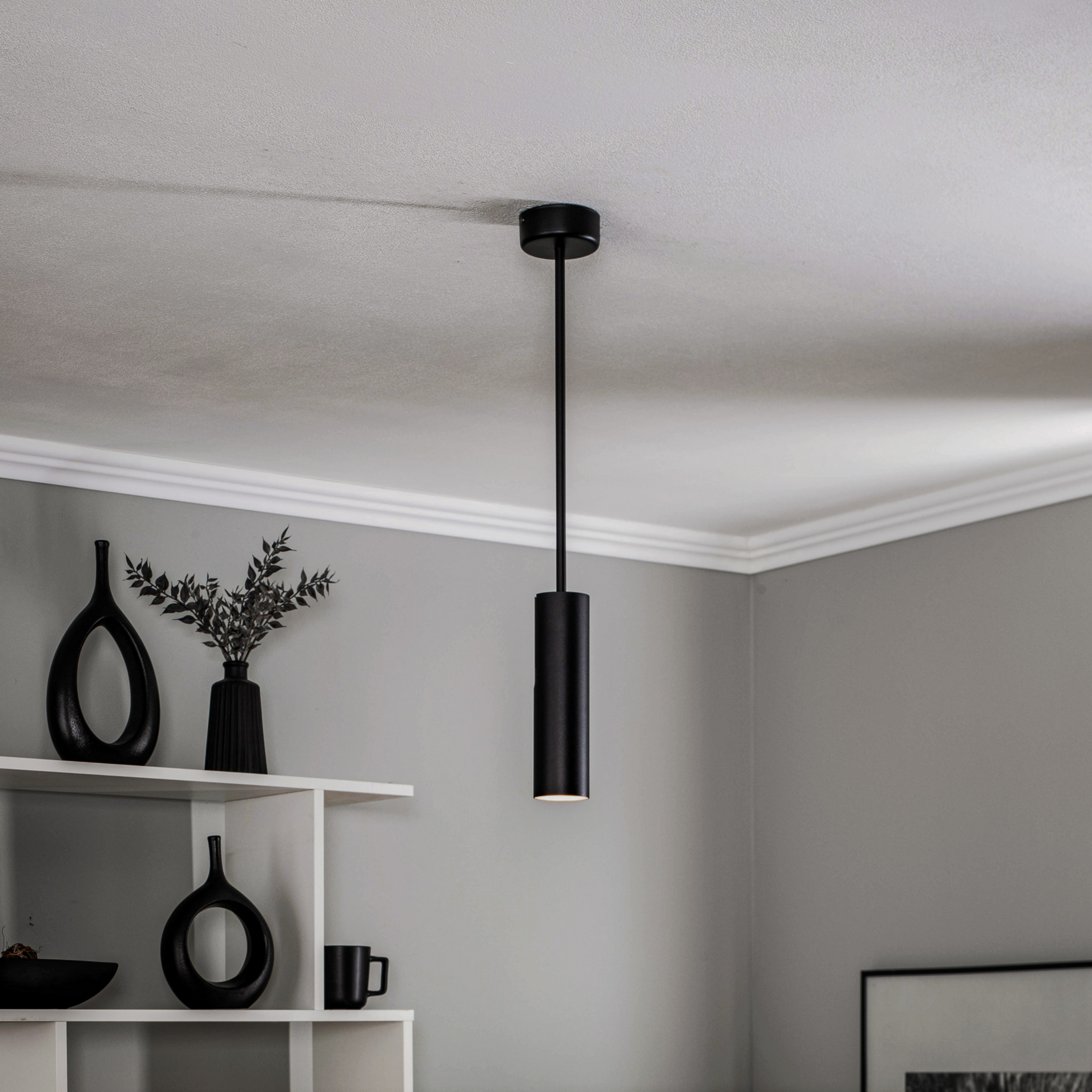 Loftspot Eye Super, højde 58 cm, sort