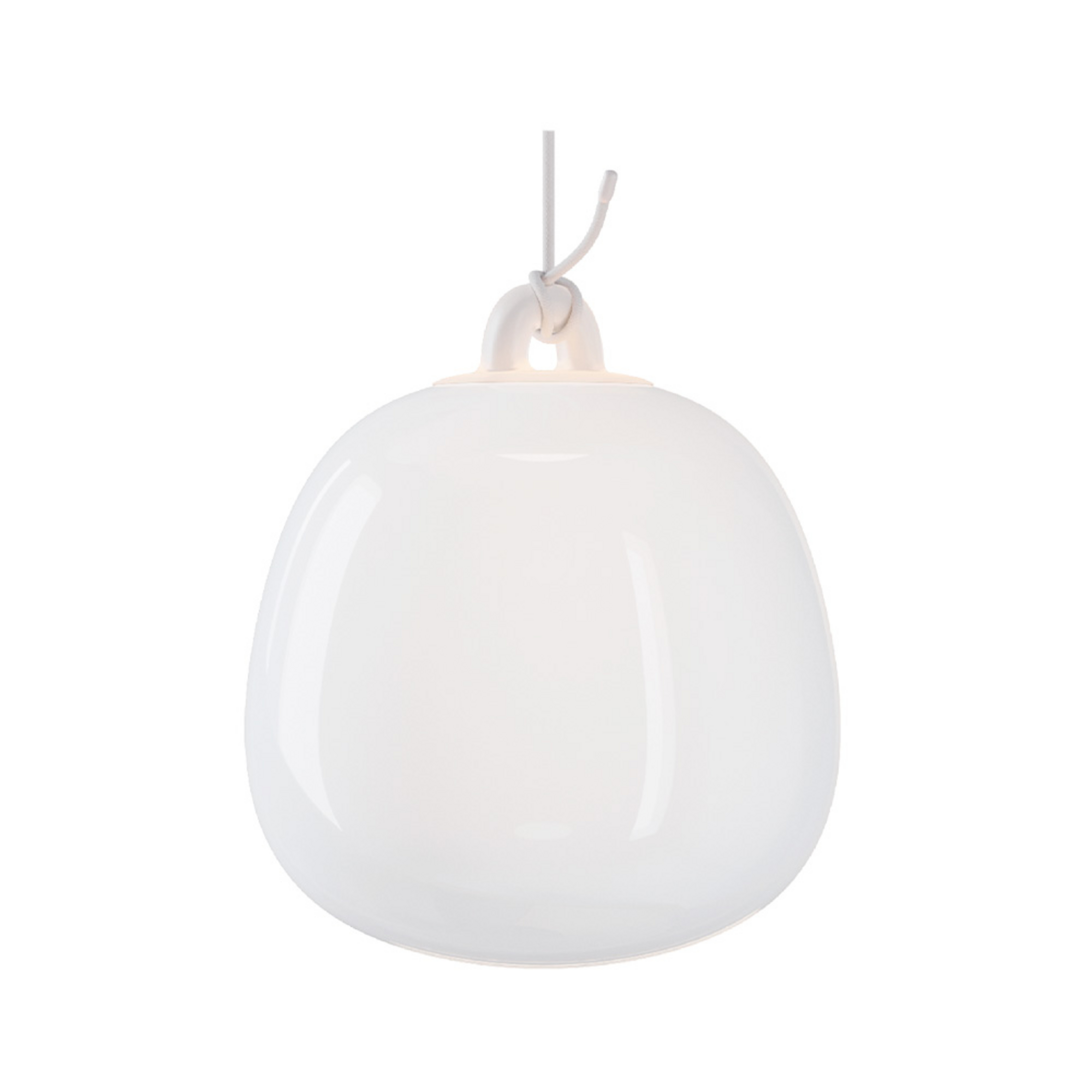 Oblò Suspension Small 2700K Silk Blanc/Blanc - Lodes