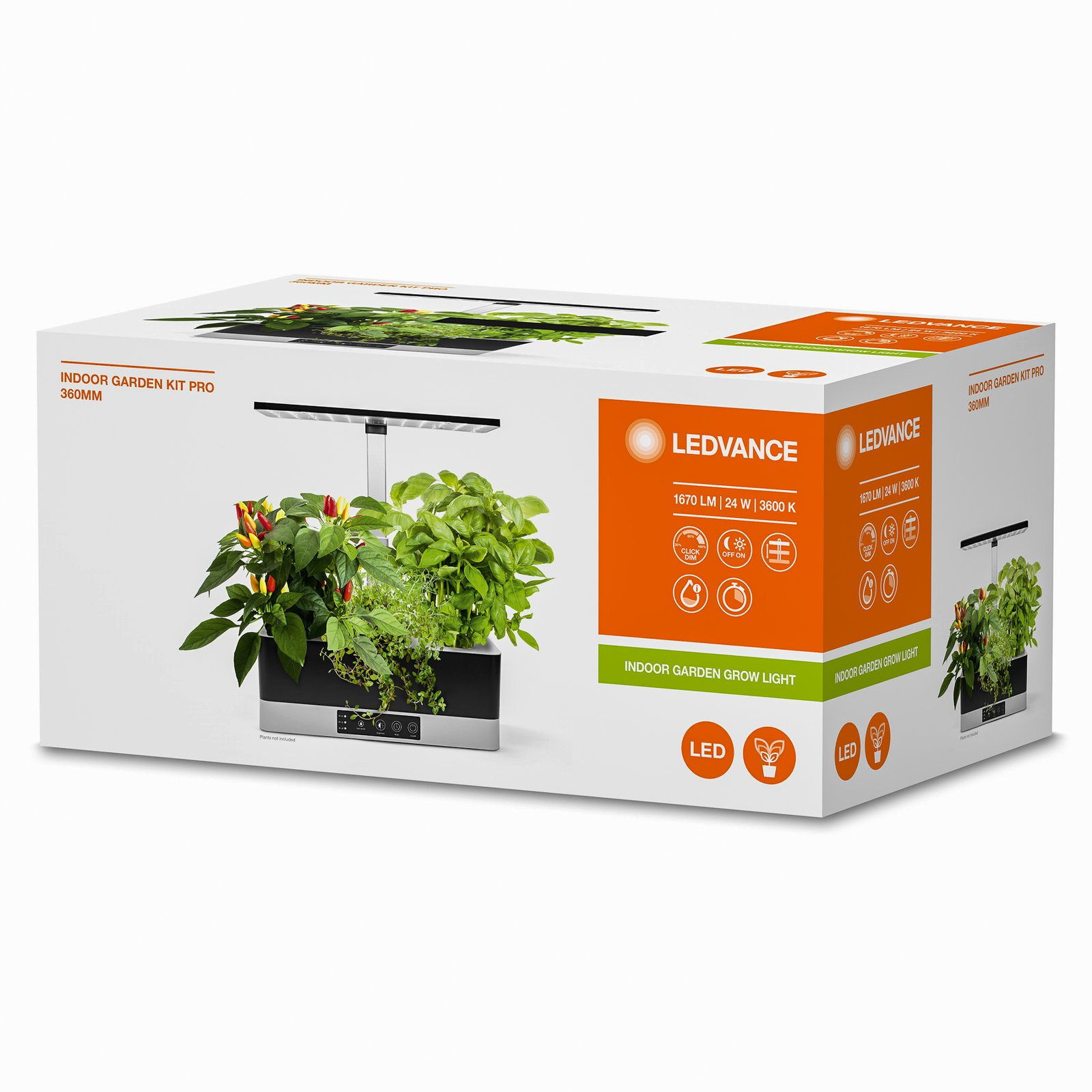 LEDVANCE Indoor Garden Kit Pro 360BK-pöytävalaisin