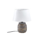 Aelith Stolní Lampa Ø30 Bílá/Šedá - Lindby