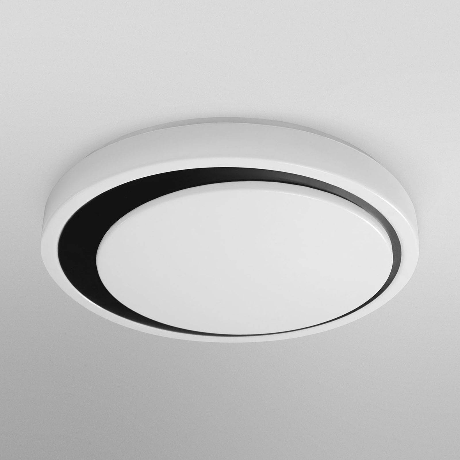 LEDVANCE SMART+ WiFi Orbis Moon CCT 48 cm čierna