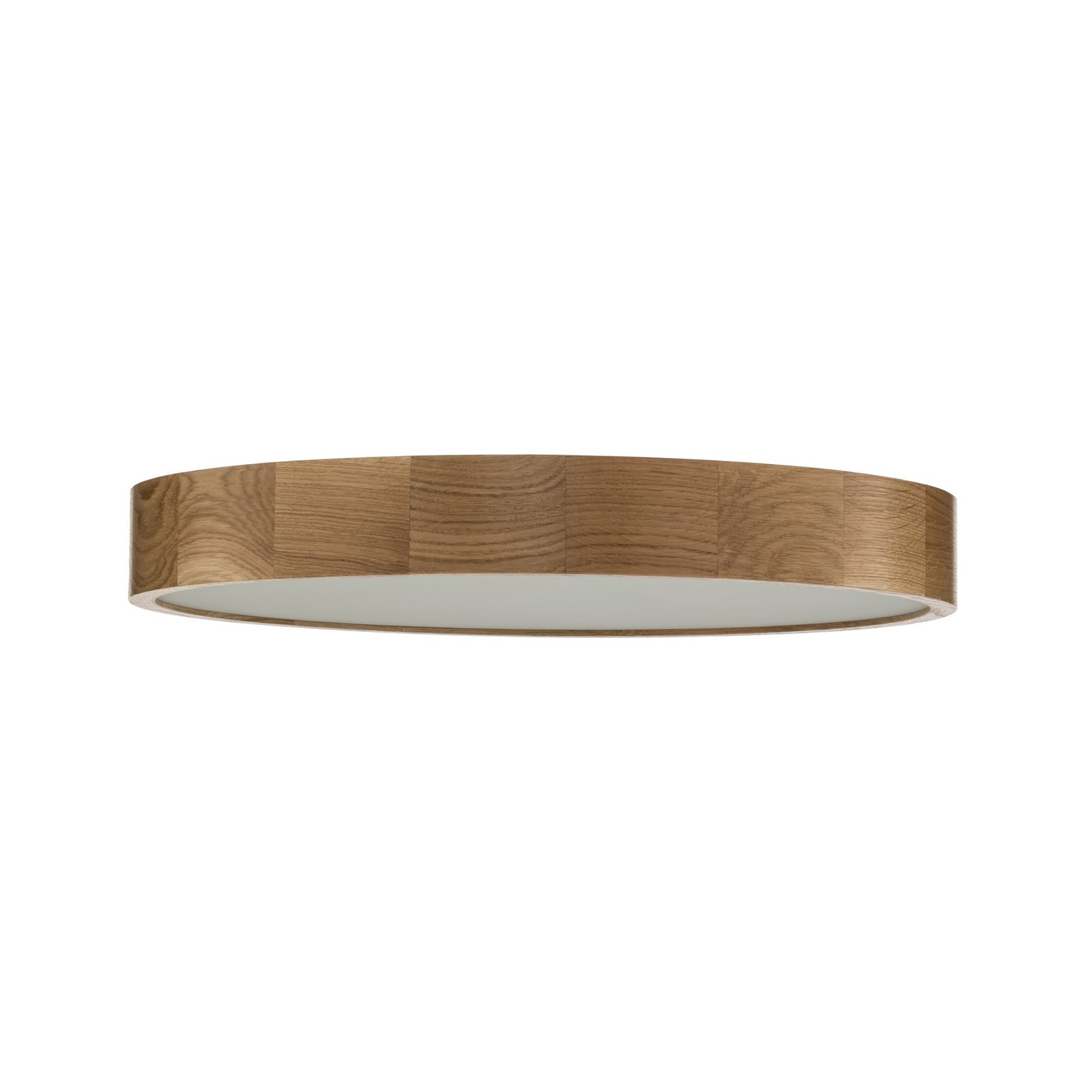 Cleo ceiling light, Ø 57.5 cm, 5-bulb, oak wood, E27 Cleo ceiling light, Ø 57.5 cm, 5-bulb, oak wood, E27
