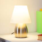 Dekorativní stolní lampa Emilan s LED žárovkou E14