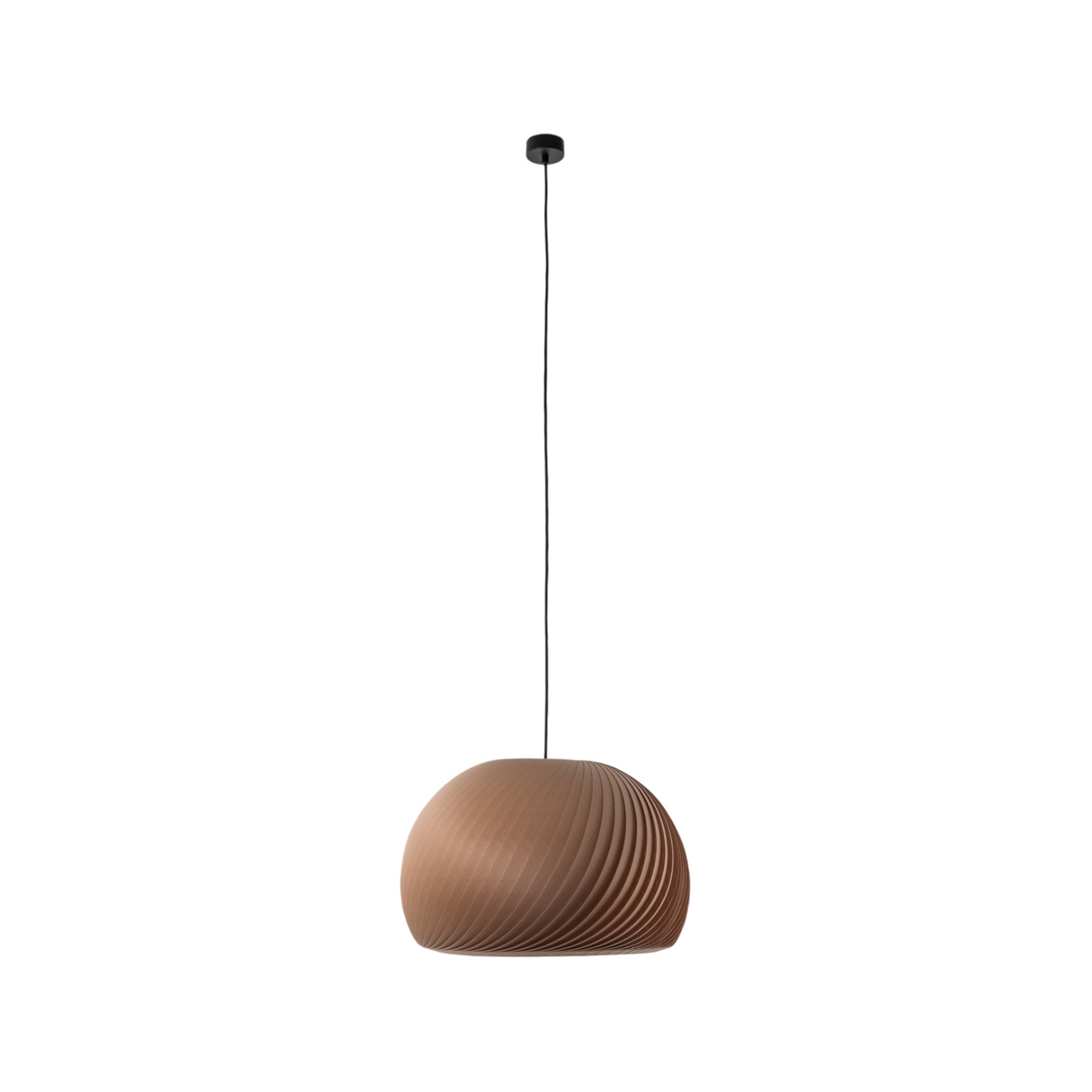 Lampada a sospensione Janne, legno di faggio, Ø 53 cm, E27 - ALDEX