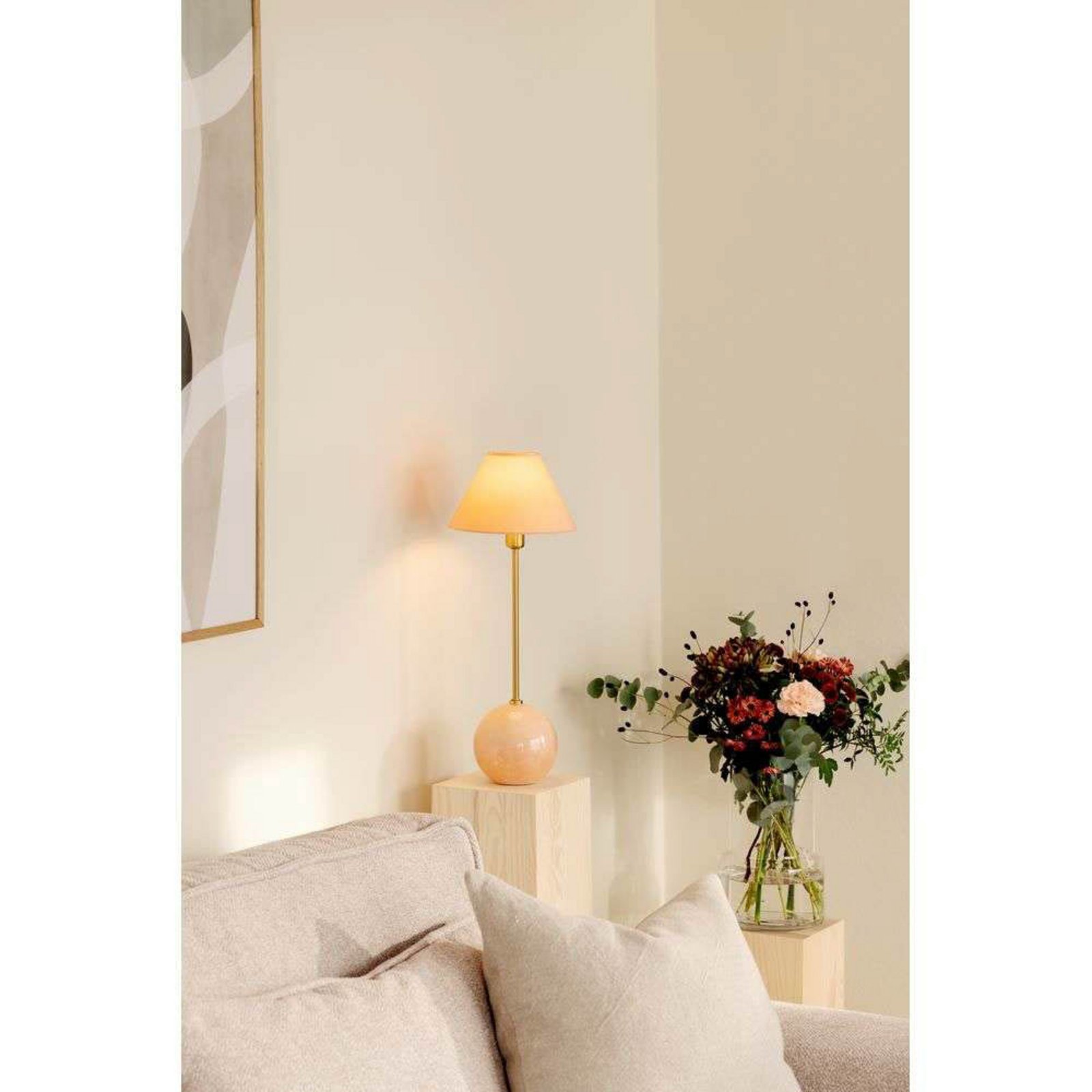 Iris Tischleuchte Blush - Globen Lighting