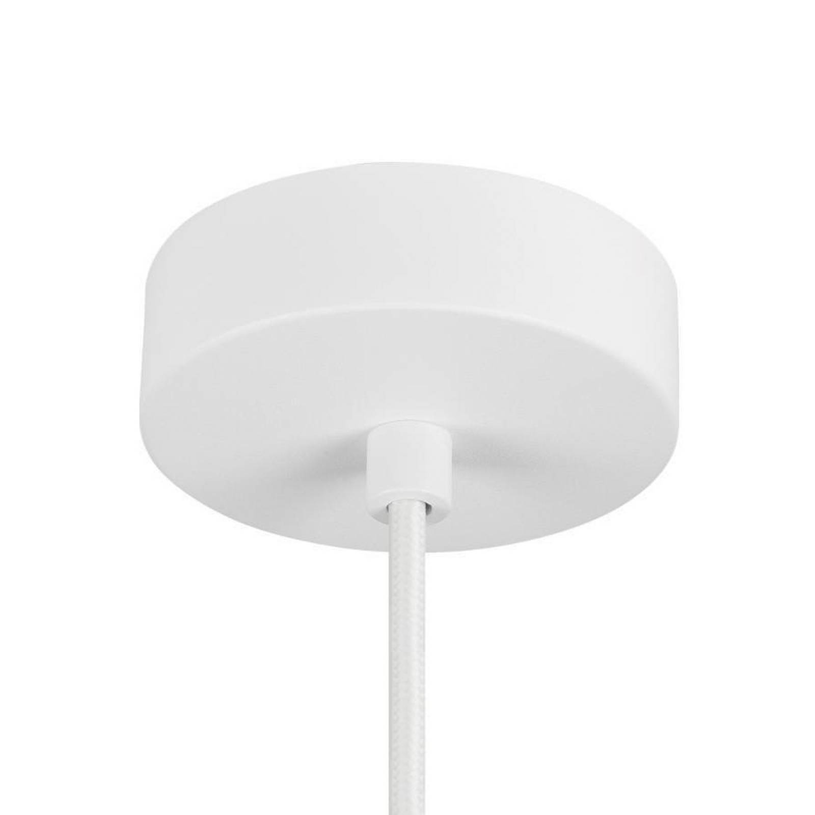 SLV Lampa wisząca Light Eye 150, biała, Ø 15 cm, metal