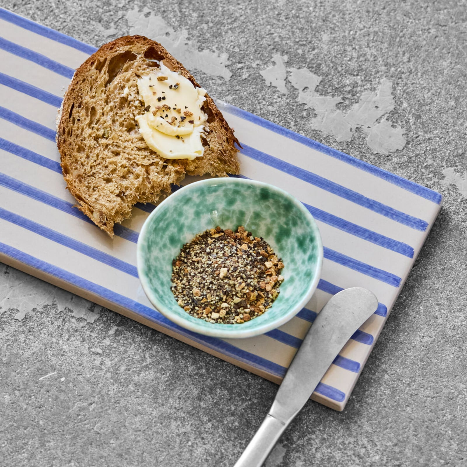 Ciotola HDDiva, verde, ceramica, Ø 9 cm, set da 3 - House Doctor