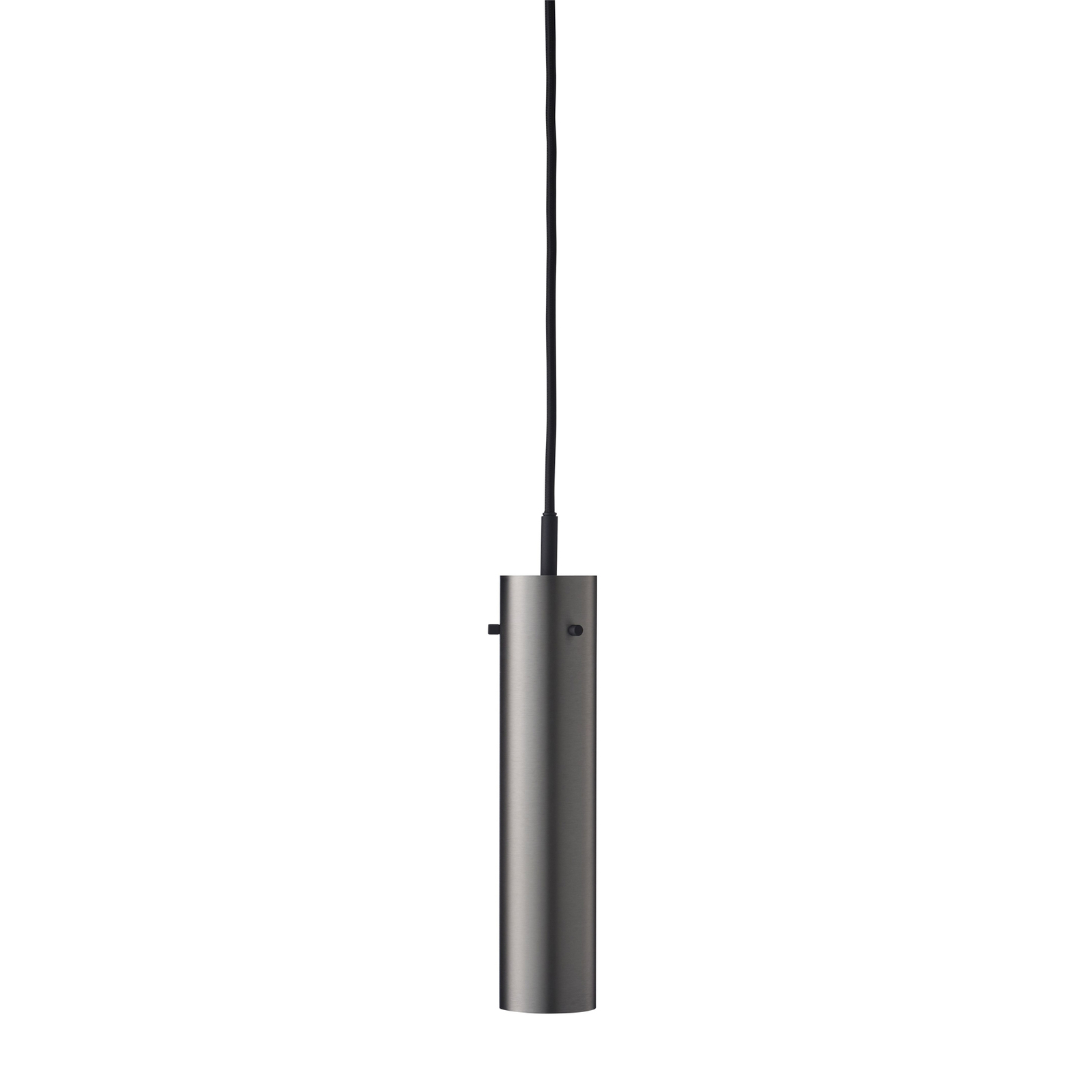 FRANDSEN pendant light FM2014, polished steel, height 24 cm