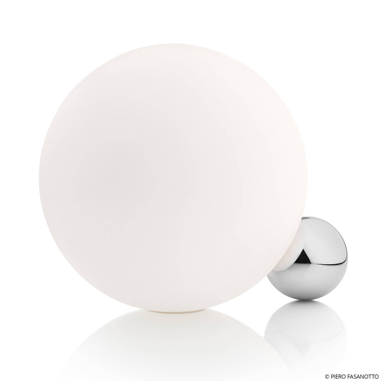 FLOS Copycat - lampa stołowa LED lśniące aluminium