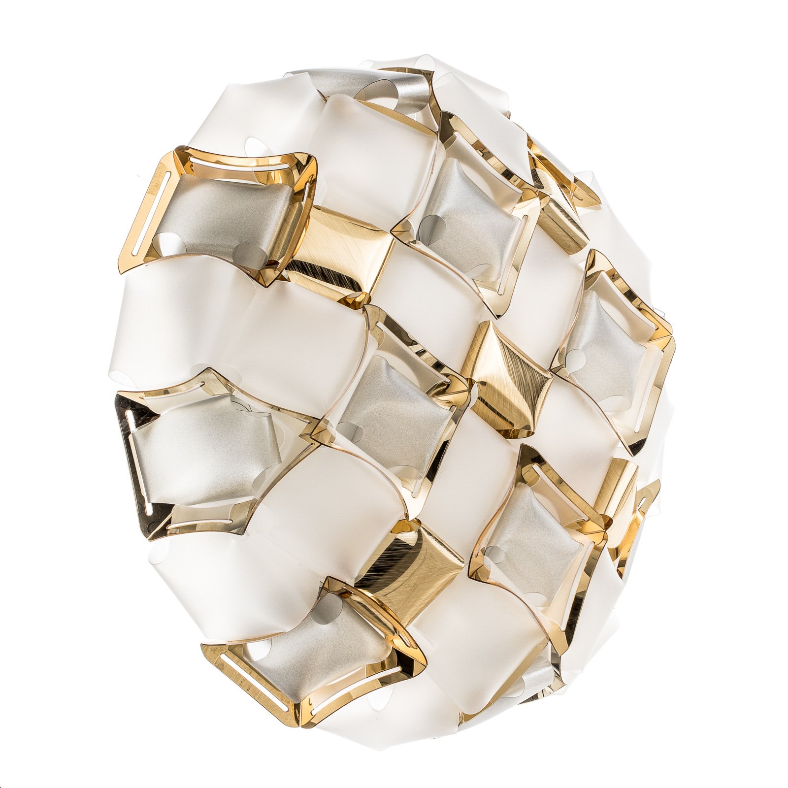 Mida Deckenleuchte/Wandleuchte Medium White/Gold - Slamp