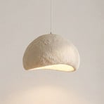 Lampada a sospensione Loval, beige, 50 x 44 cm, fibra di vetro, E27