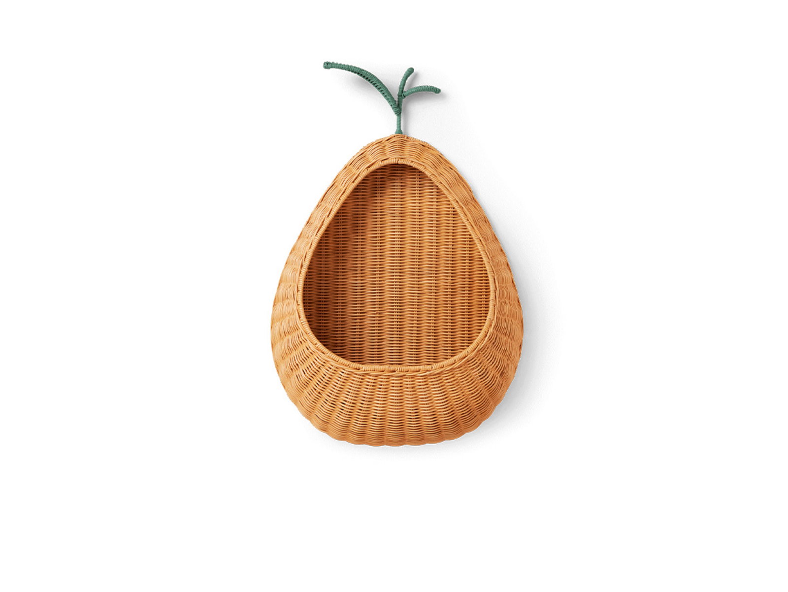 Pear Braided Wall Pocket Natural - ferm LIVING