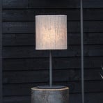 PR Home zewnętrzna lampa stołowa Agnar, ciemnoszary / biały, 57 cm