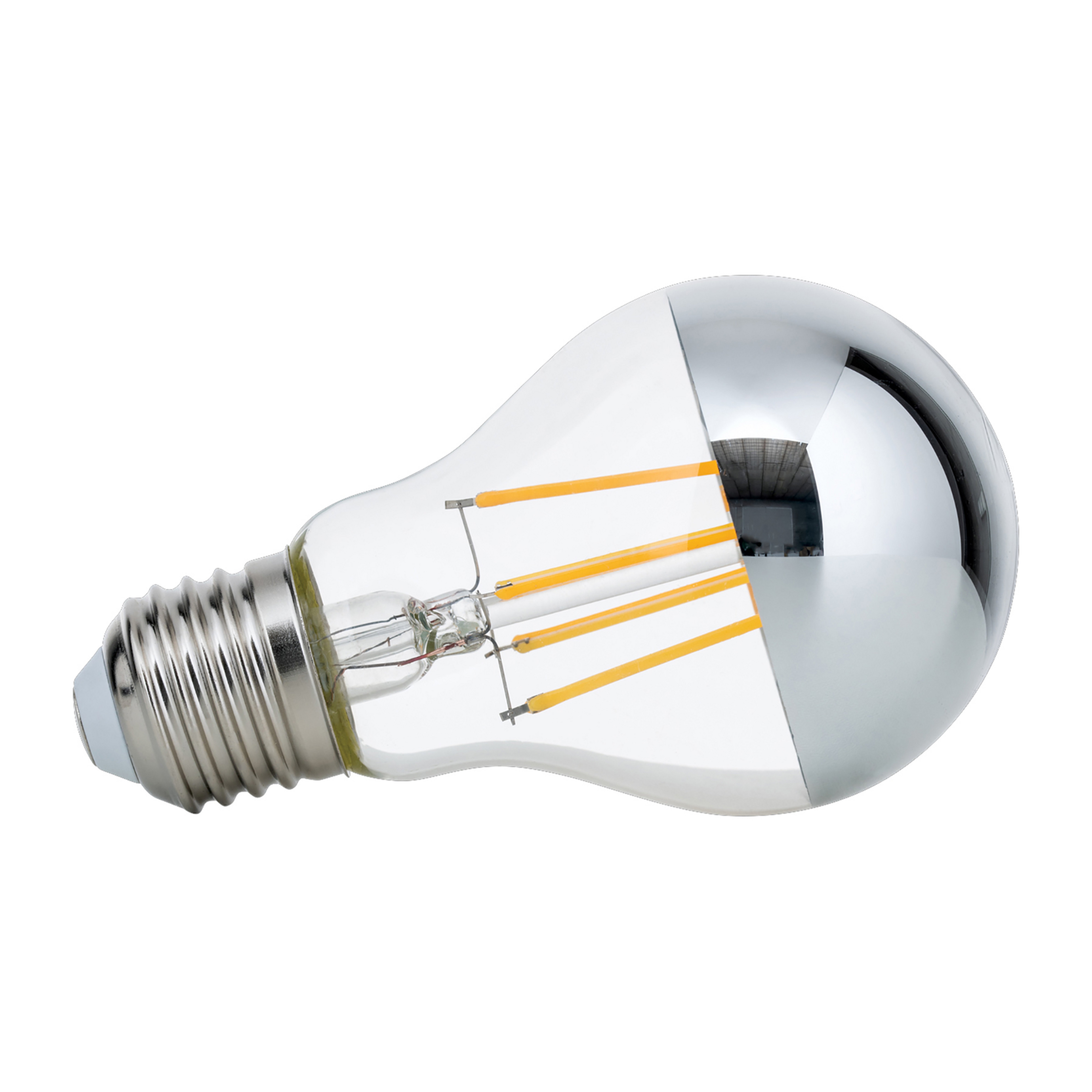 Bombilla espejo LED E27 8W blanco cálido atenuable