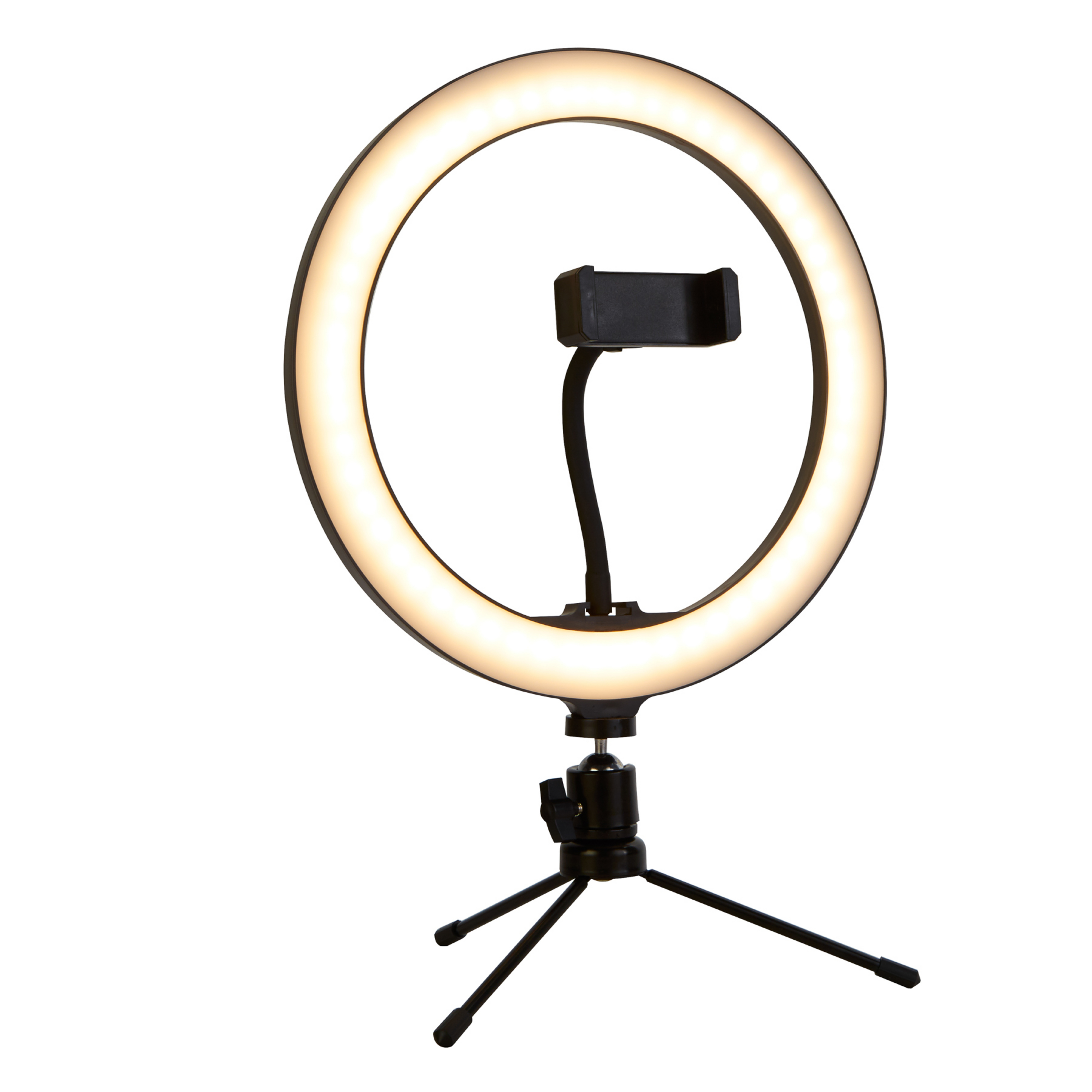 Lampa pierścieniowa LED Selfie Tripod, USB CCT