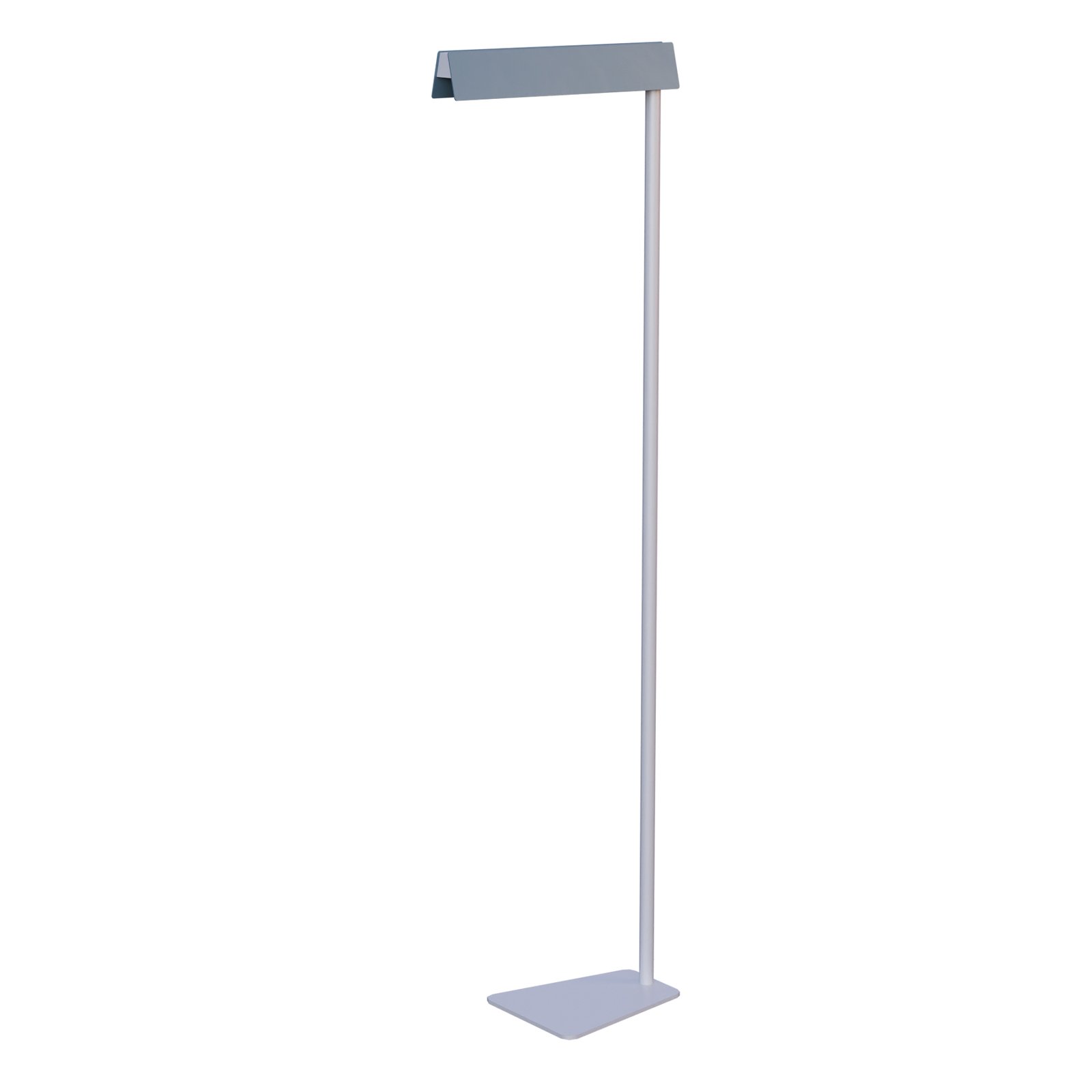 Arcchio Lampe sur pied LED BOOK, intensité variable, blanc/bleu, capteur,