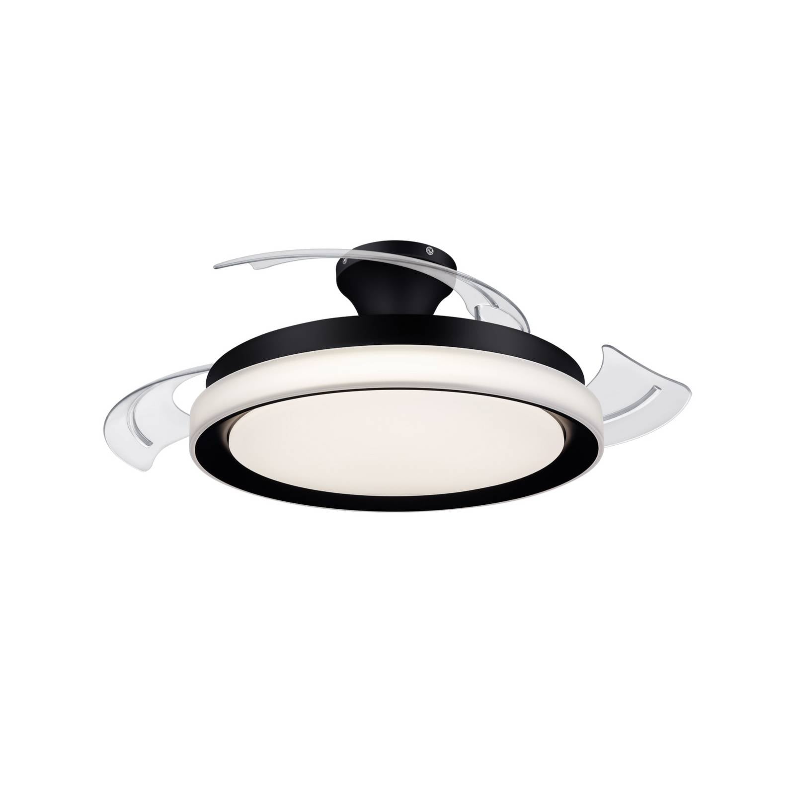 Philips LED-Deckenventilator Bliss schwarz/weiß, leise, CCT