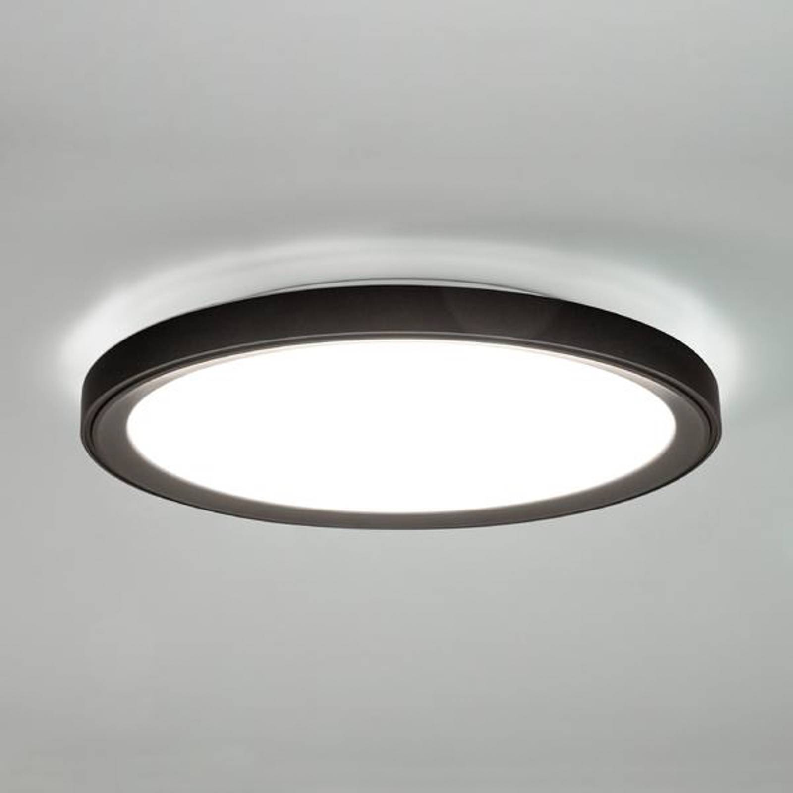 BRUMBERG Sunny Maxi lampa LED DALI Ø55cm czarna