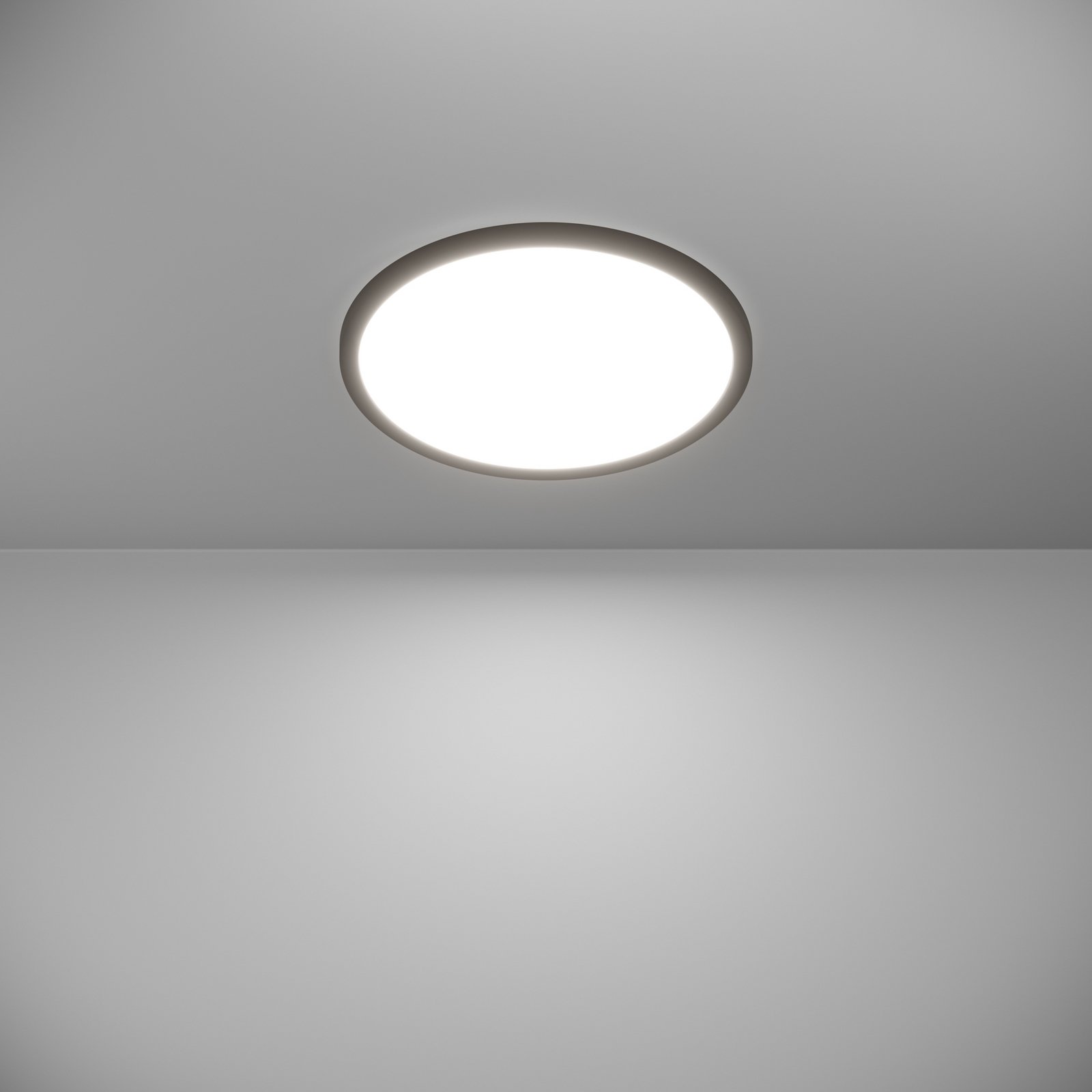 EGLO connect LED-taklampa Rovito-Z, svart, Ø 39 cm EGLO connect LED-taklampa Rovito-Z, svart, Ø 39 cm