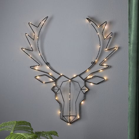LED sfeerlamp Cupid, rendierhoofd
