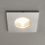 Arcchio Raku LED-Einbauleuchte eckig, 9,3cm