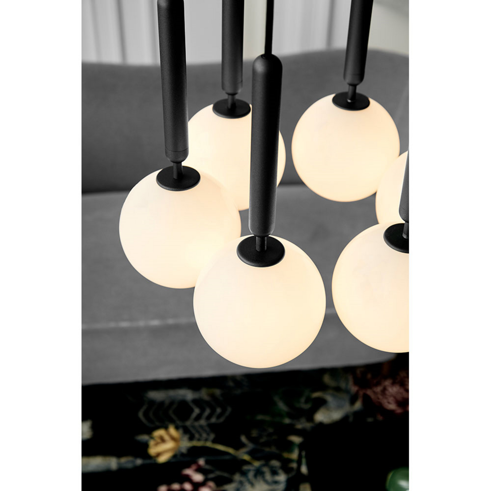 Miira 6 Candelabru Rock Grey/Opal White - Nuura