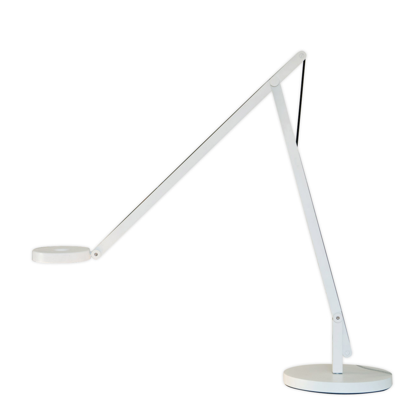 String T1 Mini Table Lamp DTW Matt White/Black - Rotaliana
