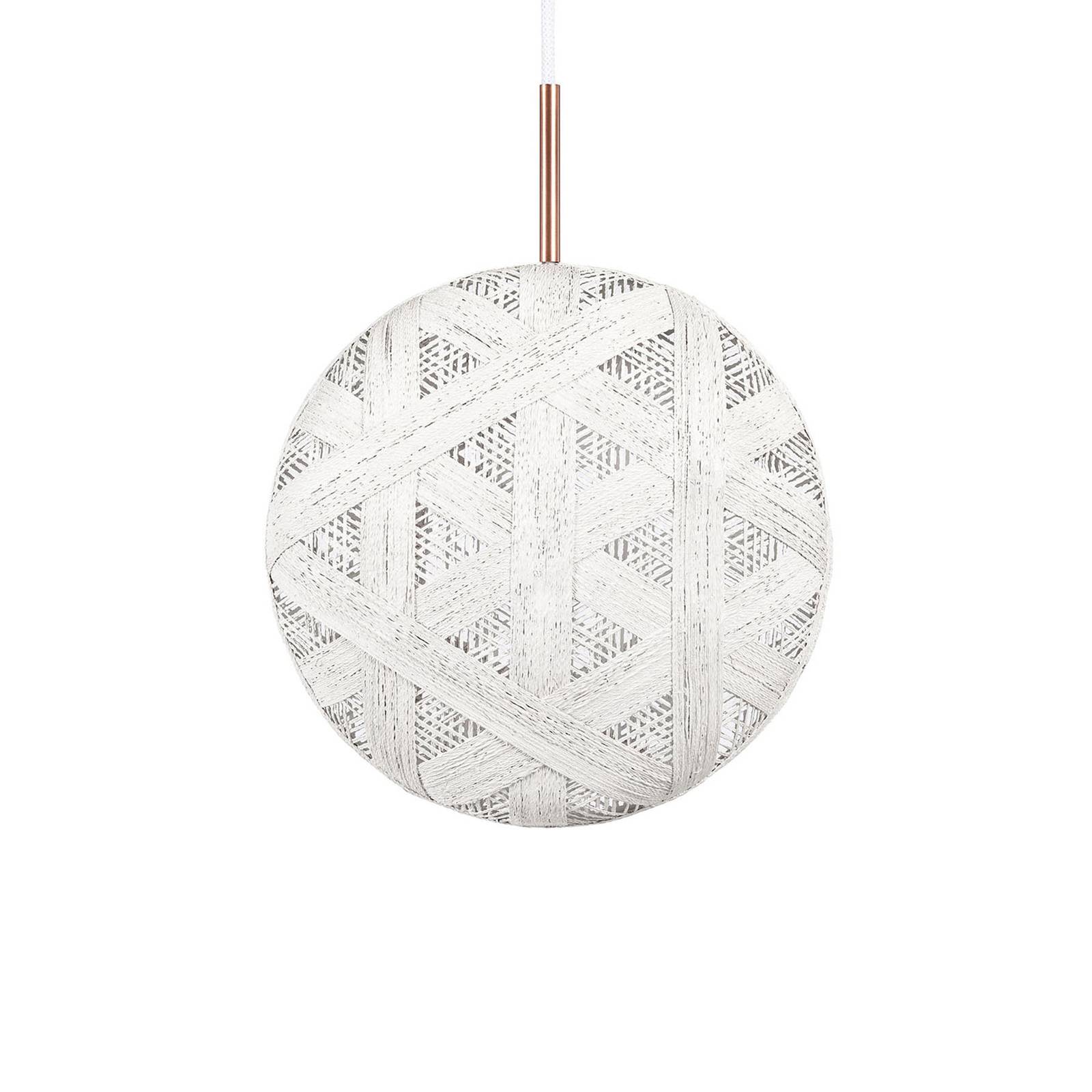 Forestier Chanpen M Hexagonal Hängelampe, weiß