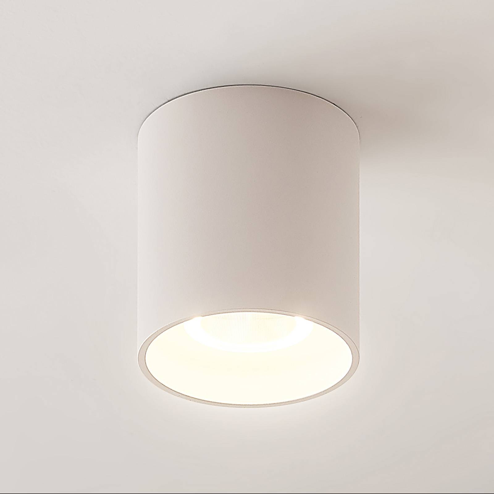 Arcchio Arrchio plafonnier LED Zaki rond blanc