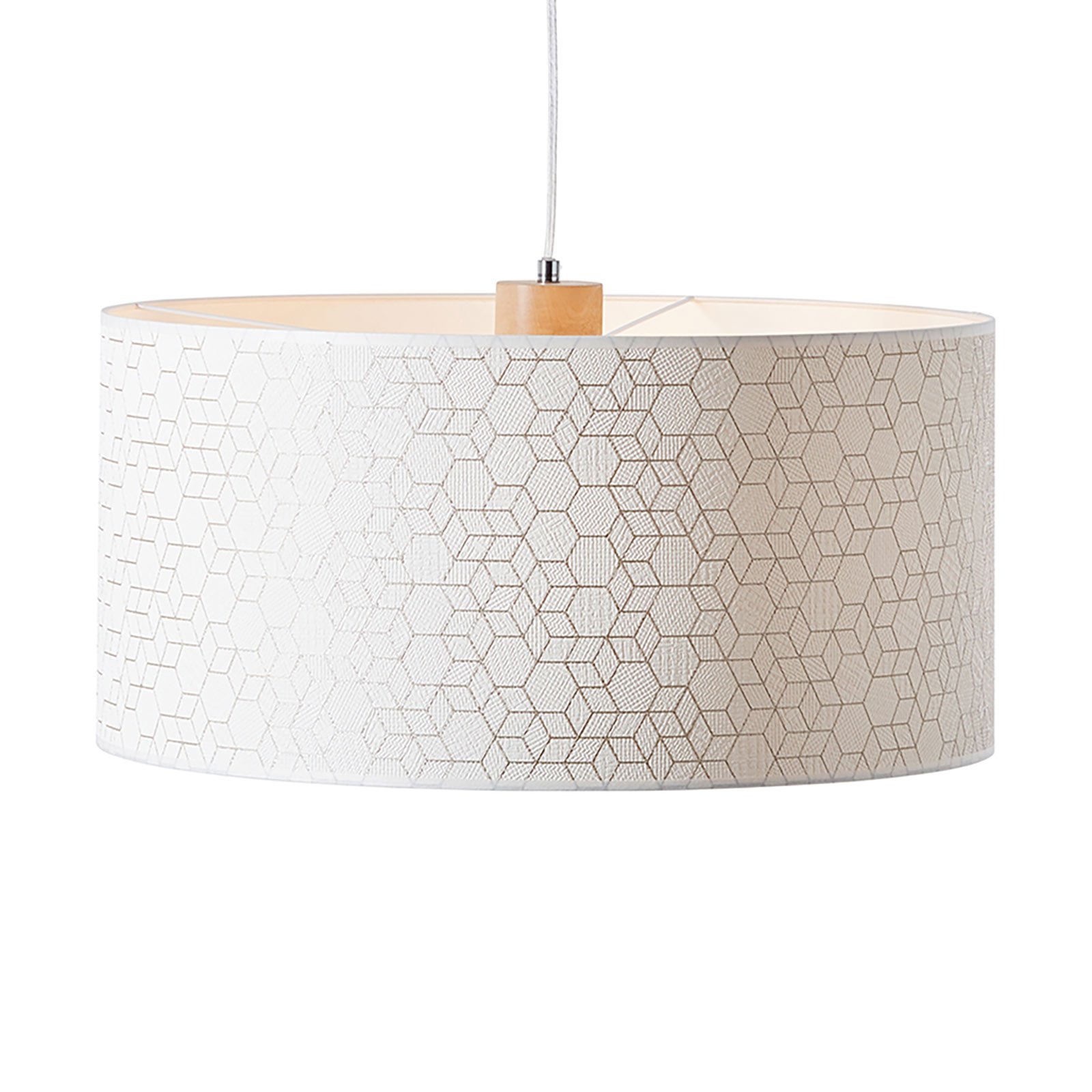 Hängeleuchte Galance, weiß, Ø 50 cm