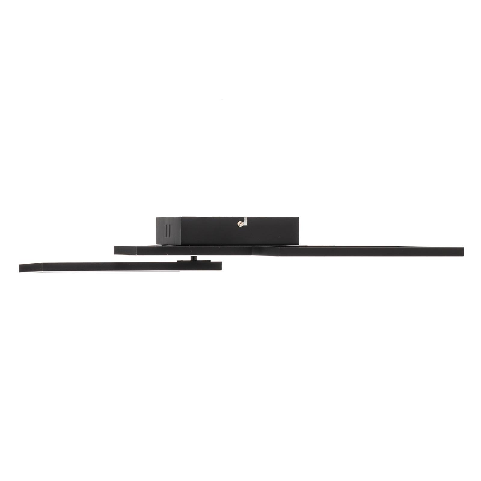 Lampa sufitowa LED Frame, CCT, 4-punktowa, czarna