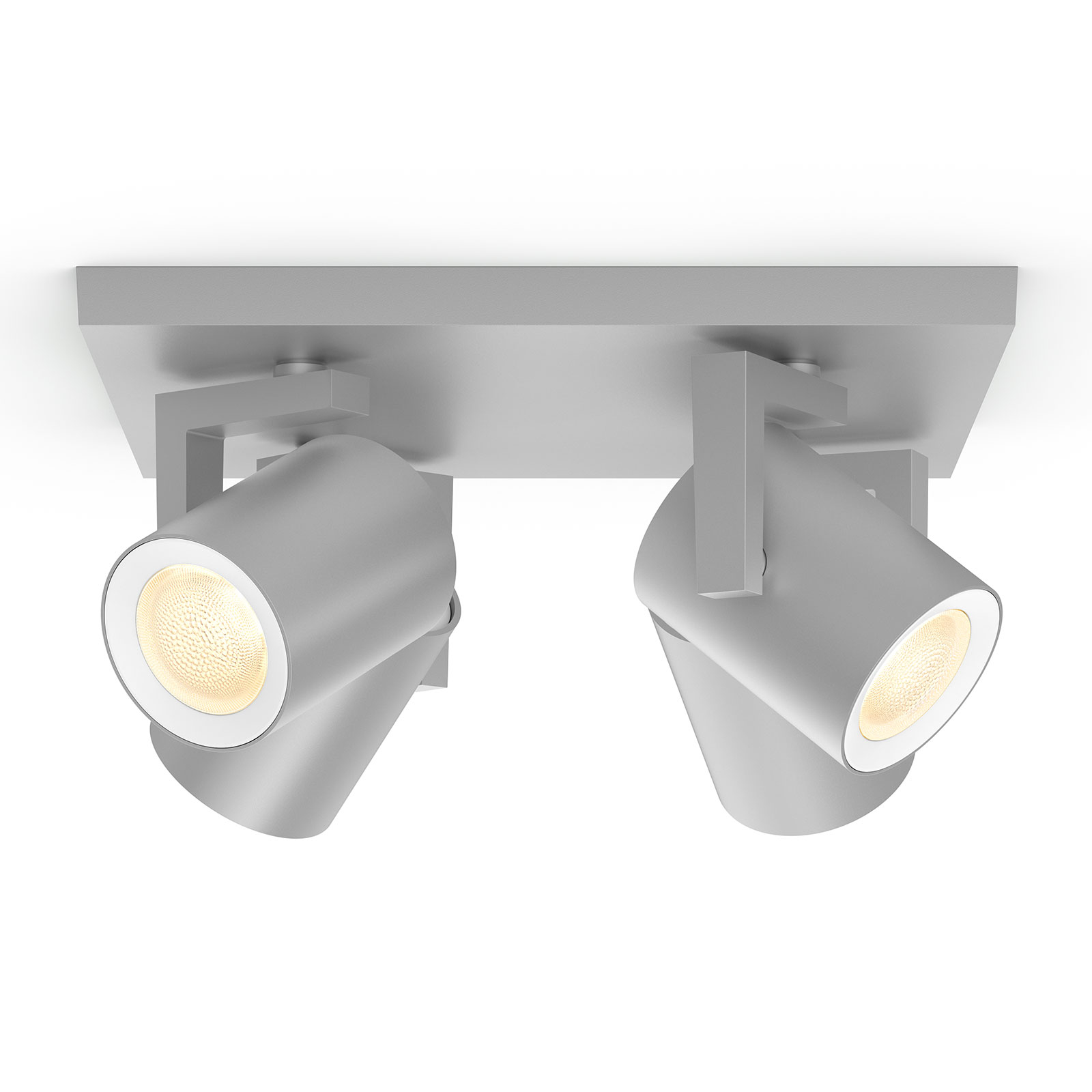 Philips Hue Argenta LED-Spot vierflammig aluminium
