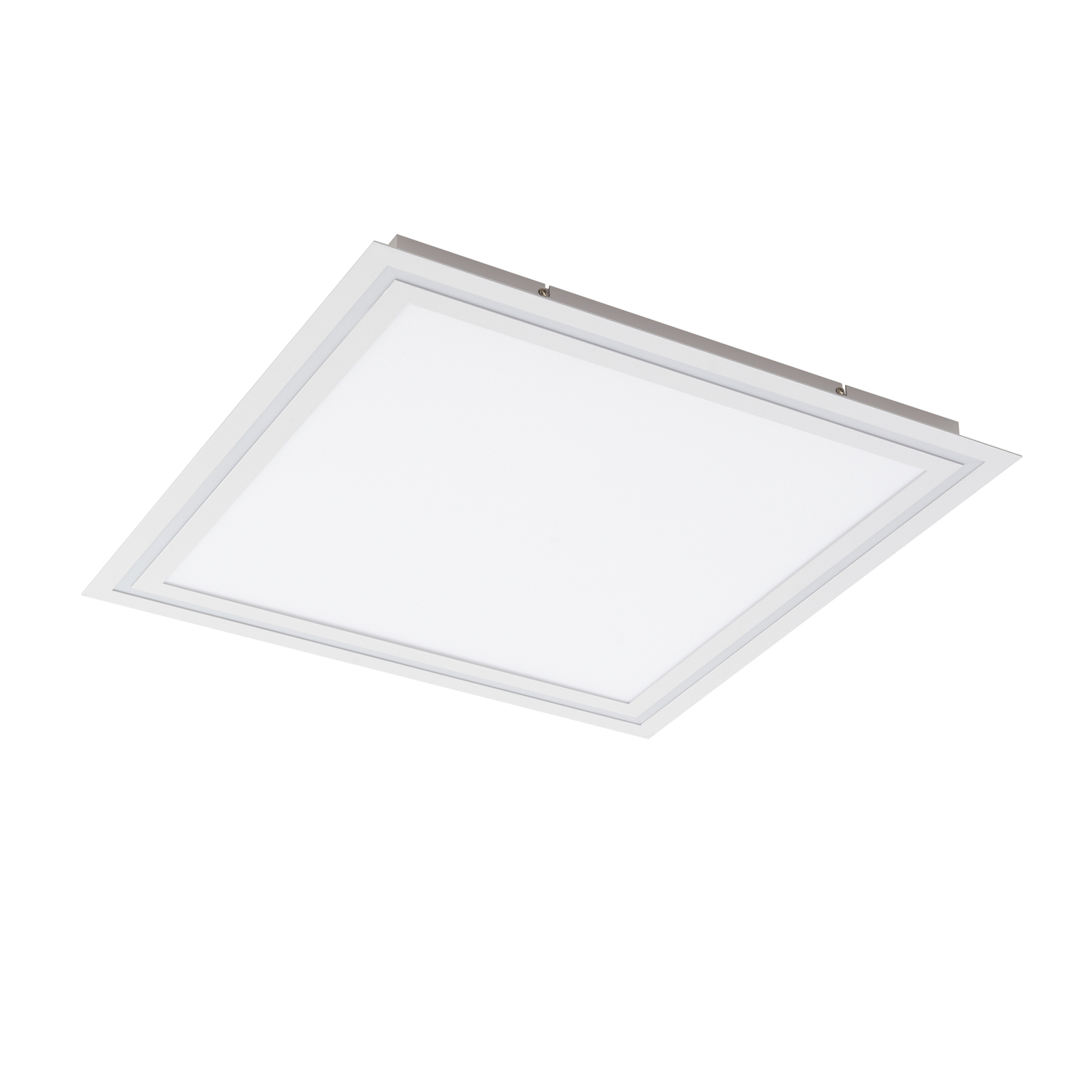 Lucande Plafonnier LED Leicy, blanc, 64 cm, RVB, CCT