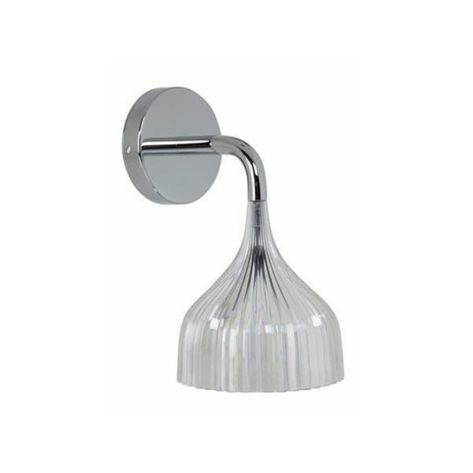 Kartell É - aplică de perete LED transparentă - Camera de zi / sufragerie - design - Plastic