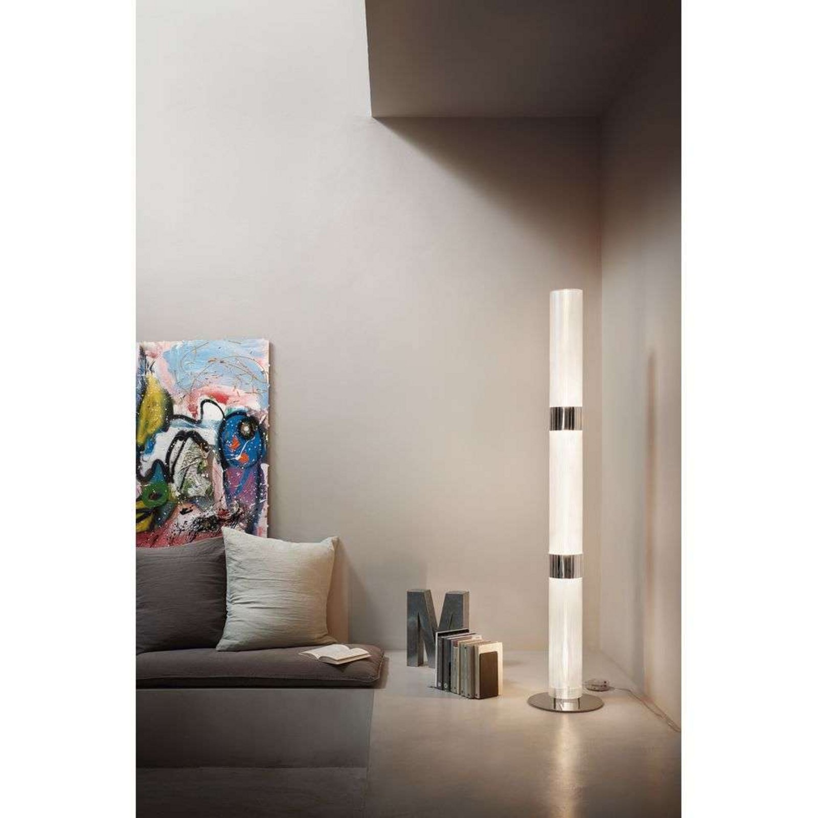 La Lollo Lampadar Satin/Prism/Silver - SLAMP