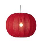 Knit-Wit 45 Round LED Taklampa Maple Red - Made By Hand