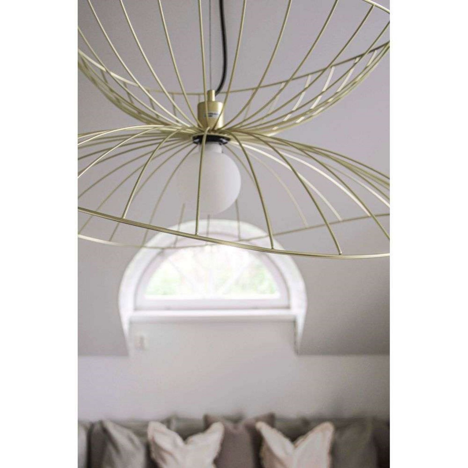 Globen Lighting Pendelleuchte RAY, messing, Ø 70 cm Globen Lighting Pendelleuchte RAY, messing, Ø 70 cm