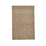 Rombo Türmatte, braun, 40 x 60 cm, Wolle/Jute - Woud